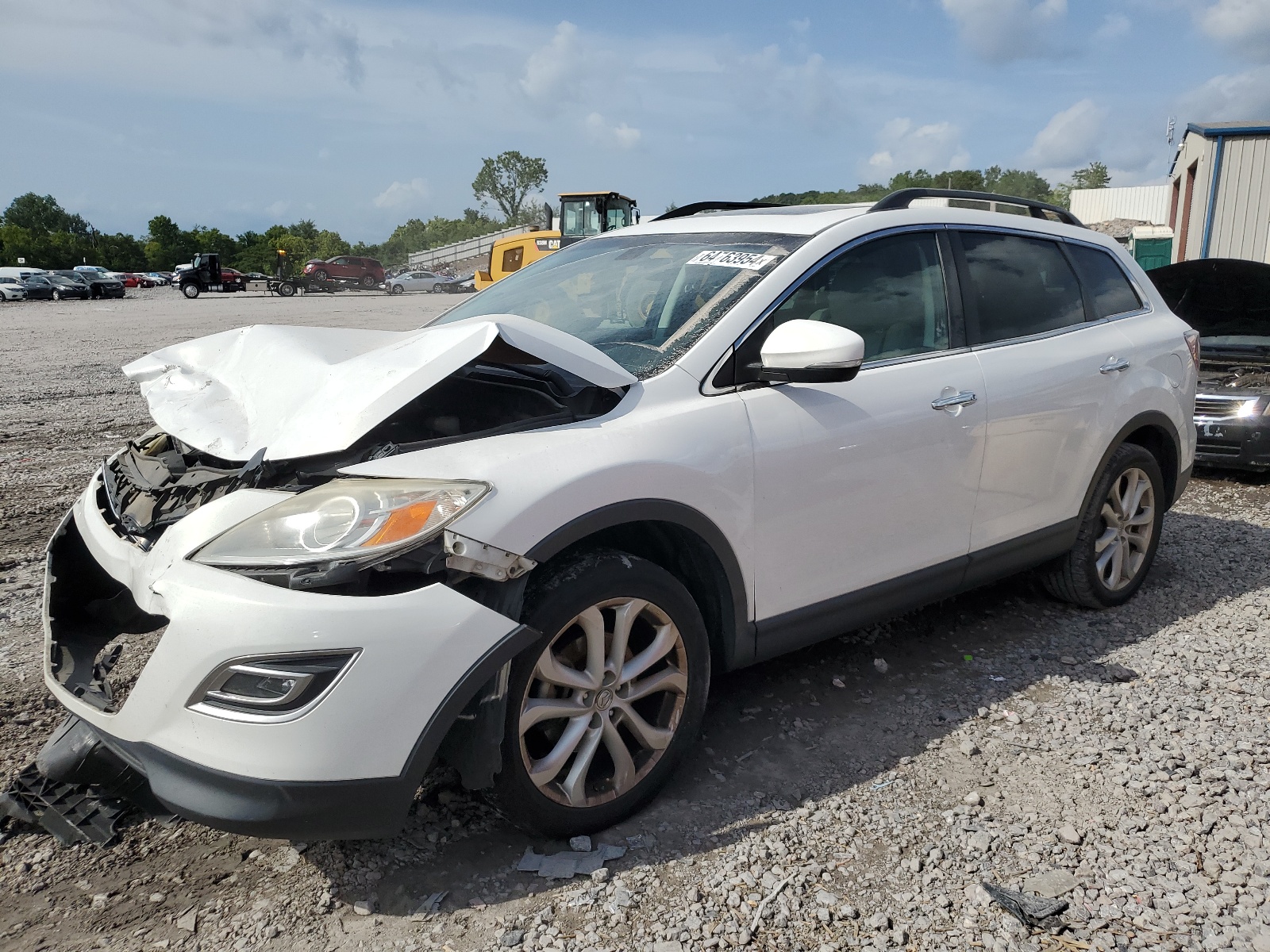 2012 Mazda Cx-9 vin: JM3TB2DA6C0360701