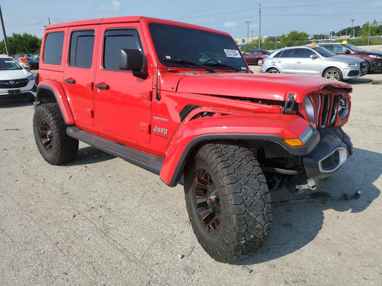 2019 Jeep Wrangler Unlimited Sahara VIN: 1C4HJXEN6KW683335 Lot: 62515204