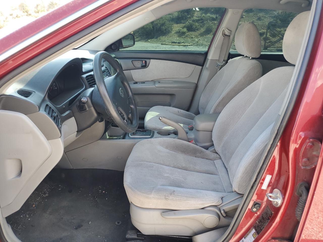 2008 Kia Optima Lx VIN: KNAGE123985203381 Lot: 63066004