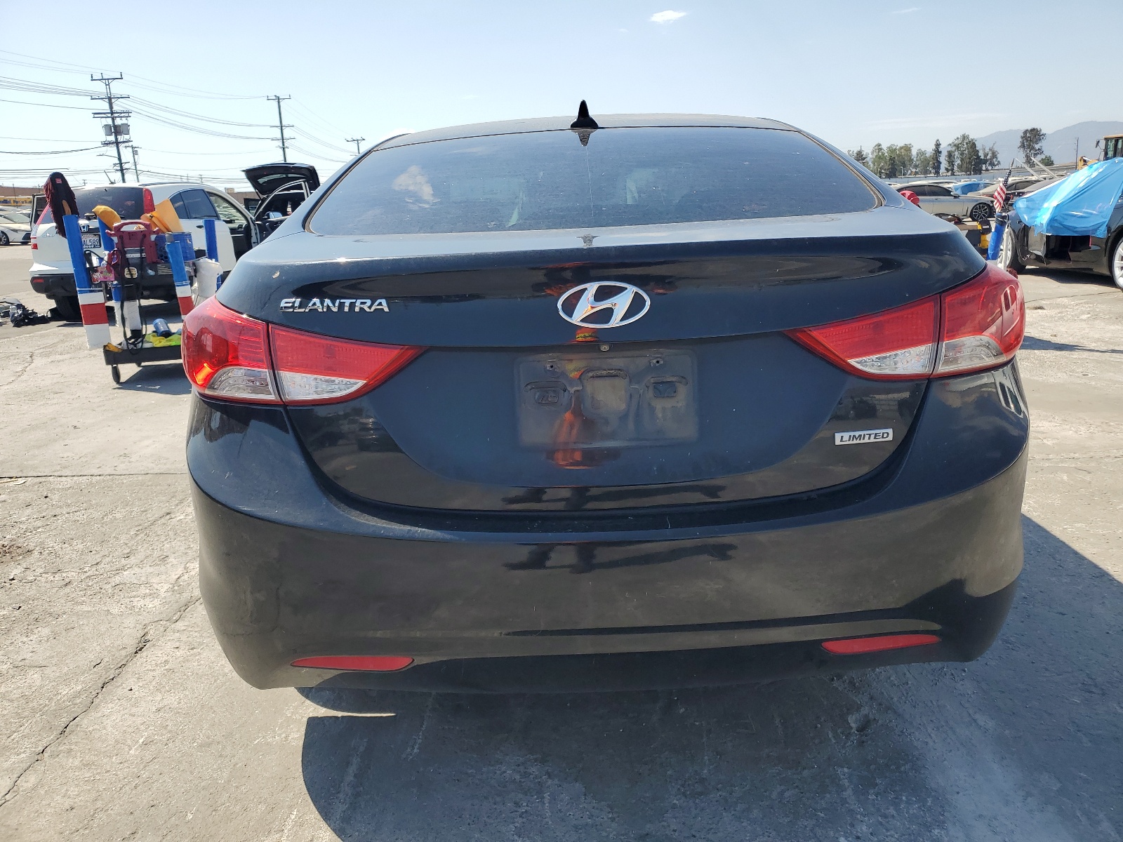 2012 Hyundai Elantra Gls vin: KMHDH4AE7CU257175