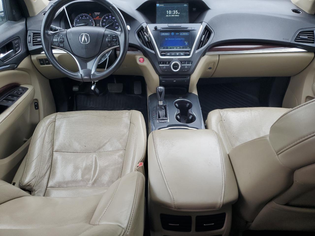 2014 Acura Mdx Advance VIN: 5FRYD3H81EB016802 Lot: 62623244