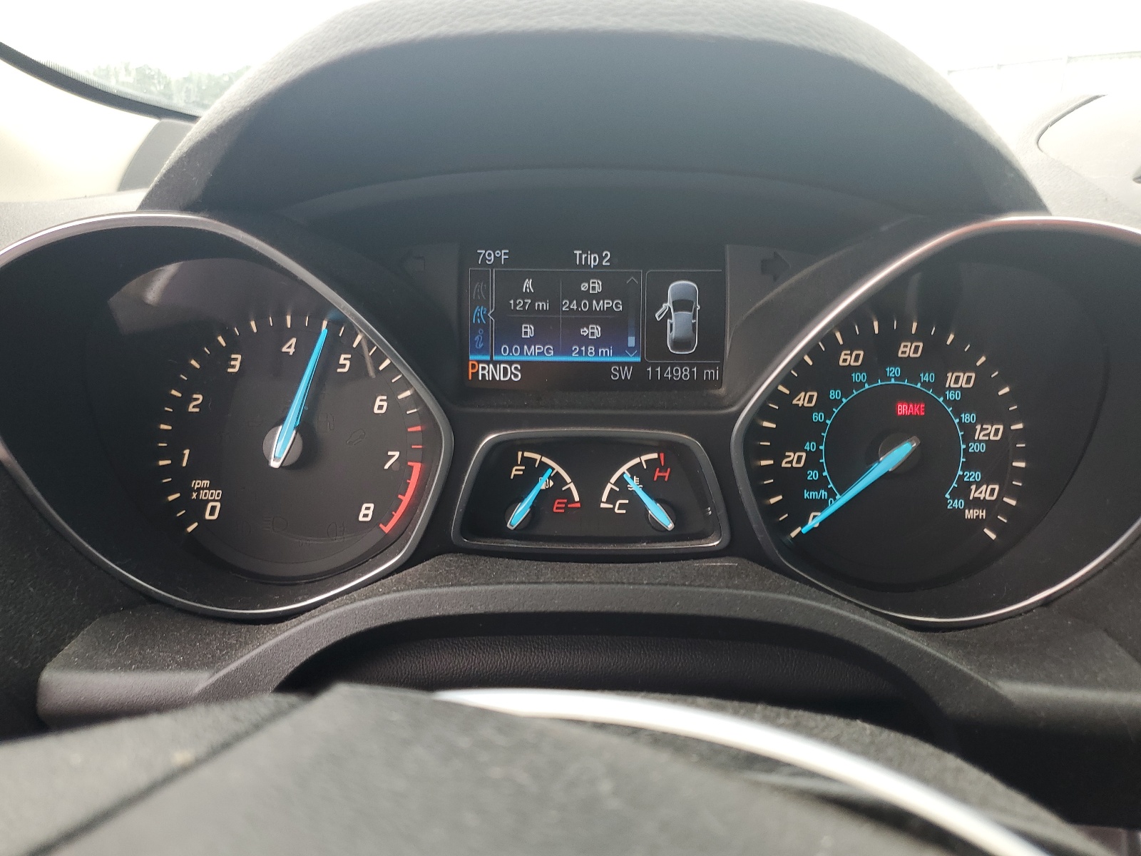 1FMCU0GX2EUB68917 2014 Ford Escape Se