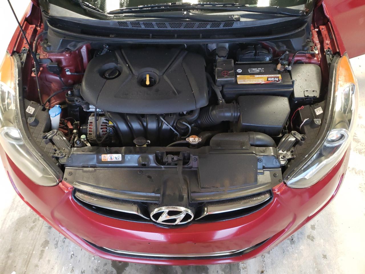 2013 Hyundai Elantra Gls VIN: 5NPDH4AE8DH188576 Lot: 61117454