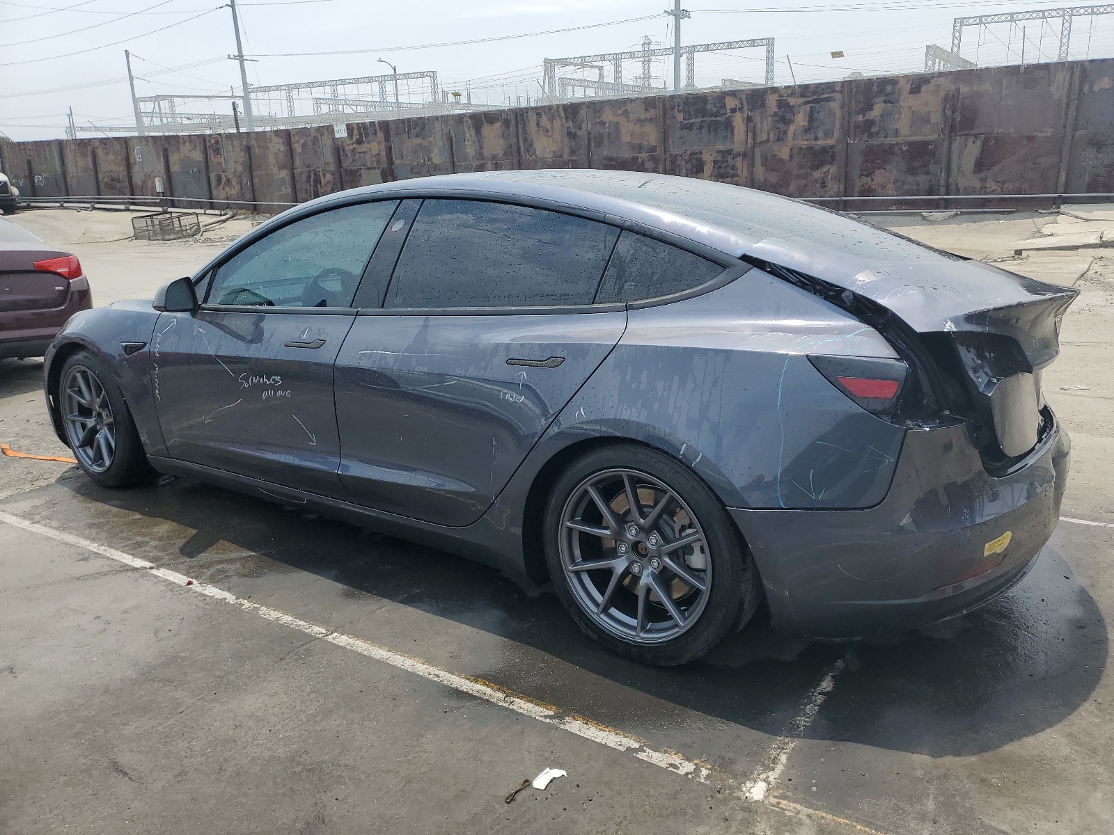 5YJ3E1EA5MF053077 2021 Tesla Model 3