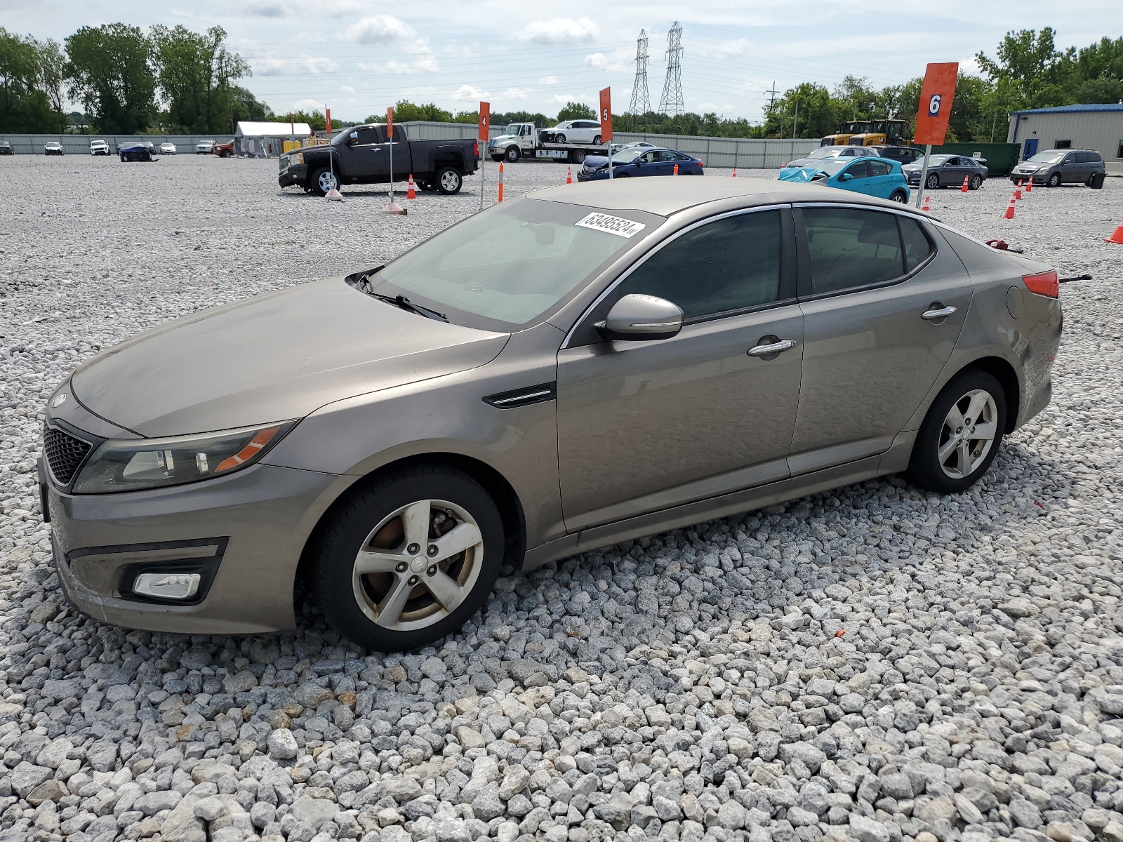 2015 Kia Optima Lx vin: 5XXGM4A71FG369883