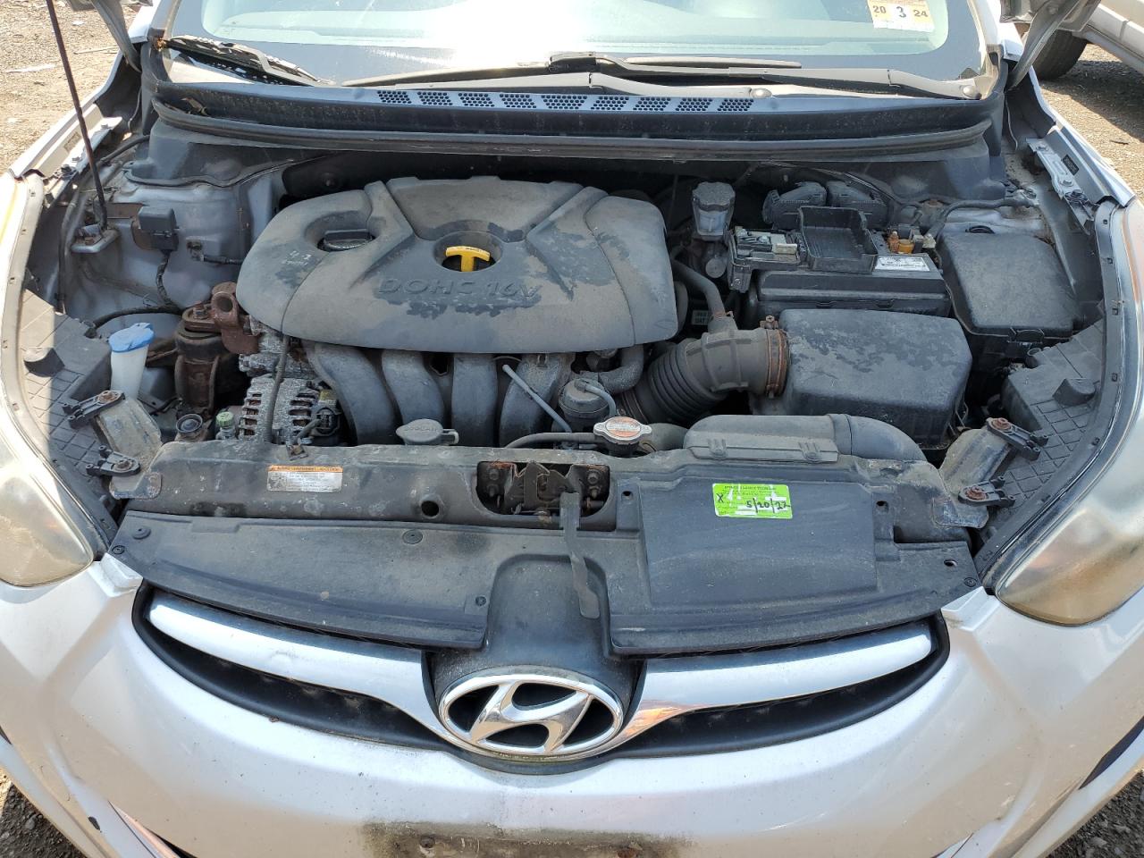 2011 Hyundai Elantra Gls VIN: 5NPDH4AE0BH035882 Lot: 63224974