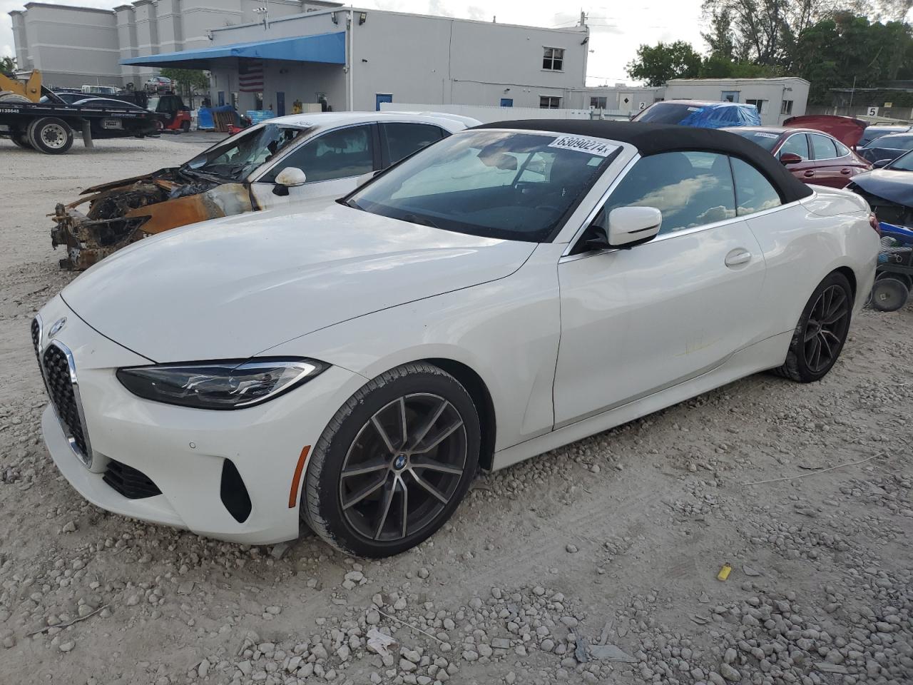2021 BMW 430I VIN: WBA23AT05MCH53853 Lot: 63090274