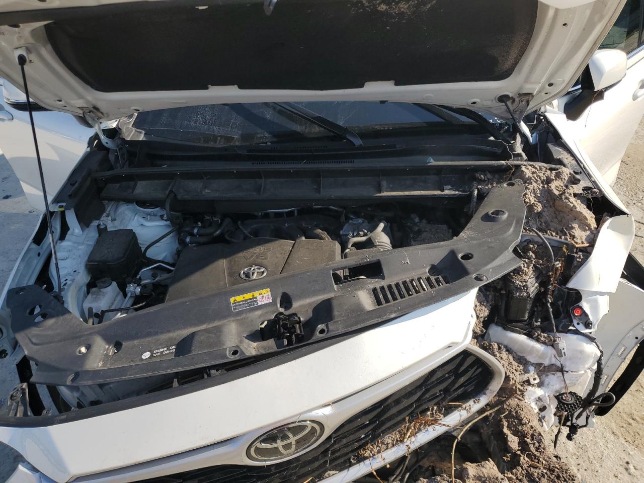 2021 Toyota Highlander L VIN: 5TDCZRAH1MS077961 Lot: 62248494