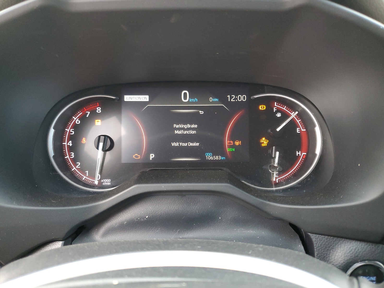 2T3D1RFV8KW013423 2019 Toyota Rav4 Limited