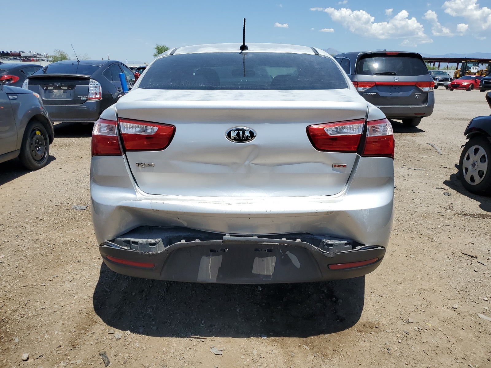 KNADM4A37F6438877 2015 Kia Rio Lx