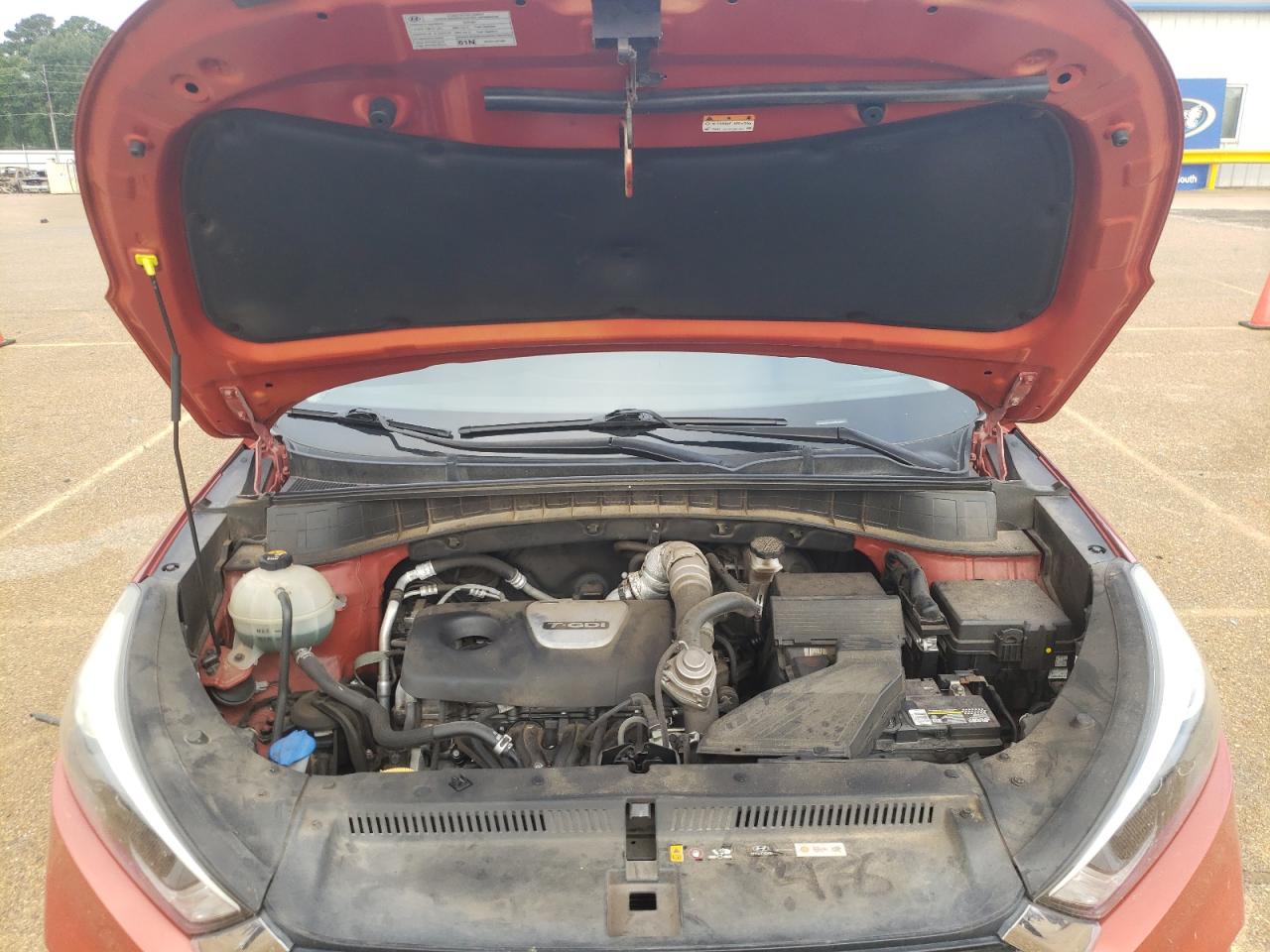 2017 Hyundai Tucson Limited VIN: KM8J33A21HU376820 Lot: 64342504