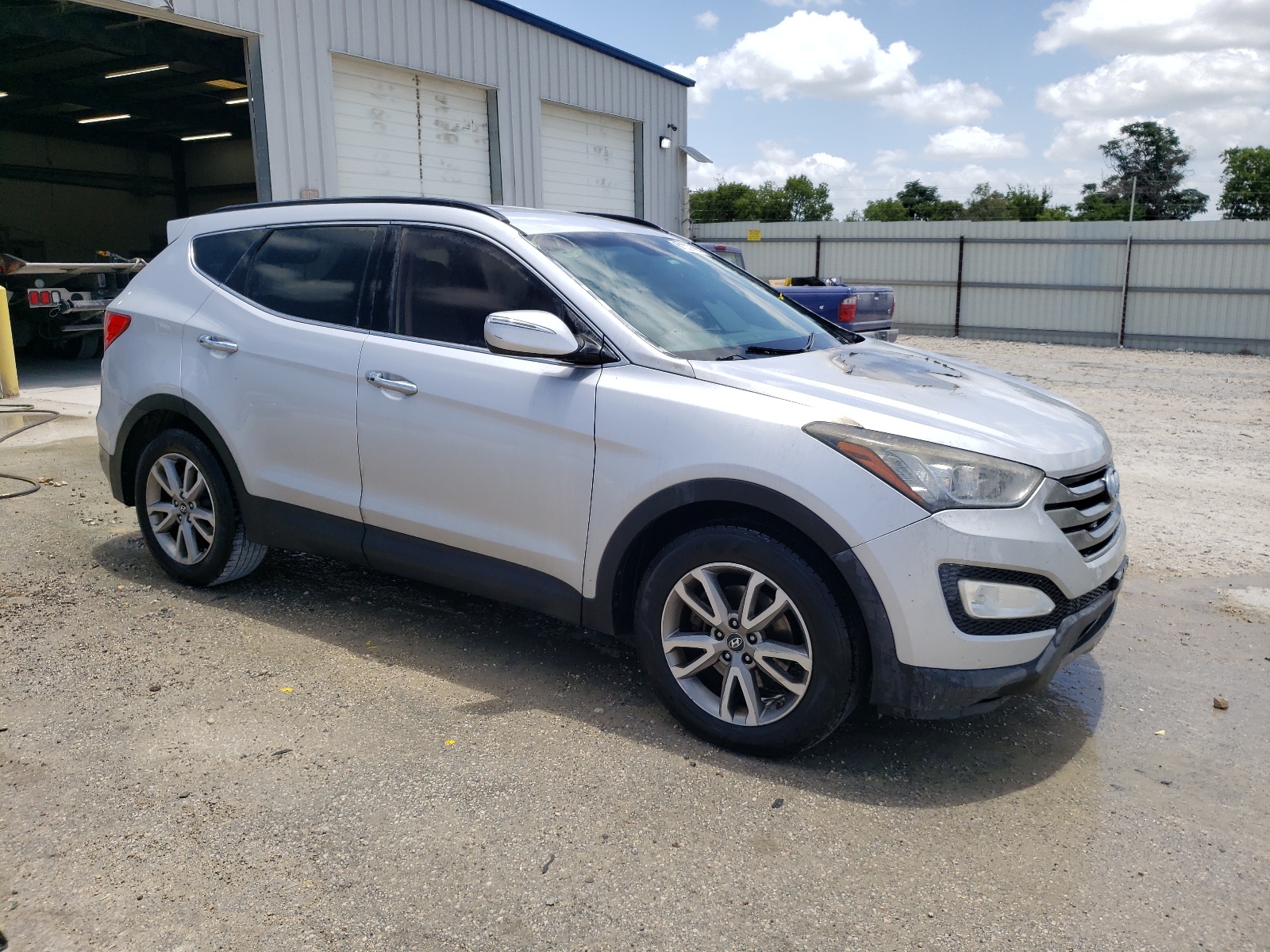 2014 Hyundai Santa Fe Sport vin: 5XYZU3LAXEG186570