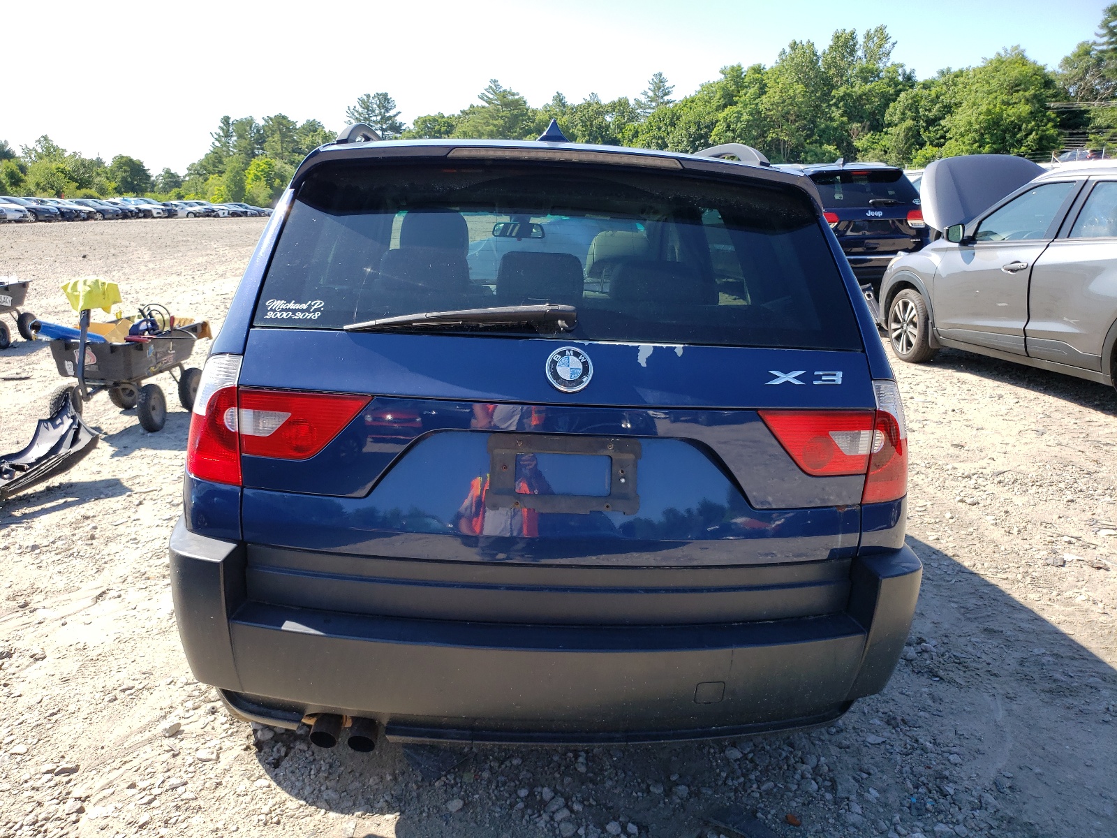 WBXPA73414WB23589 2004 BMW X3 2.5I