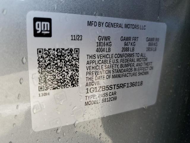 1G1ZB5ST5RF136018 Chevrolet Malibu LS 13