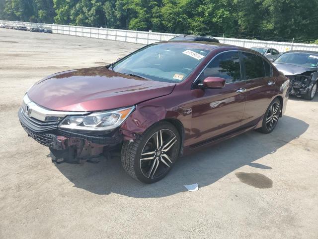 Sedans HONDA ACCORD 2017 Maroon