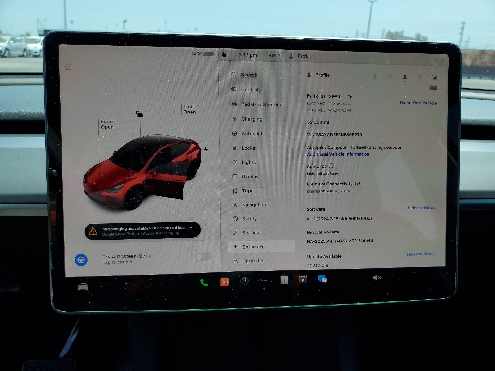 7SAYGDEE2NF368279 2022 Tesla Model Y