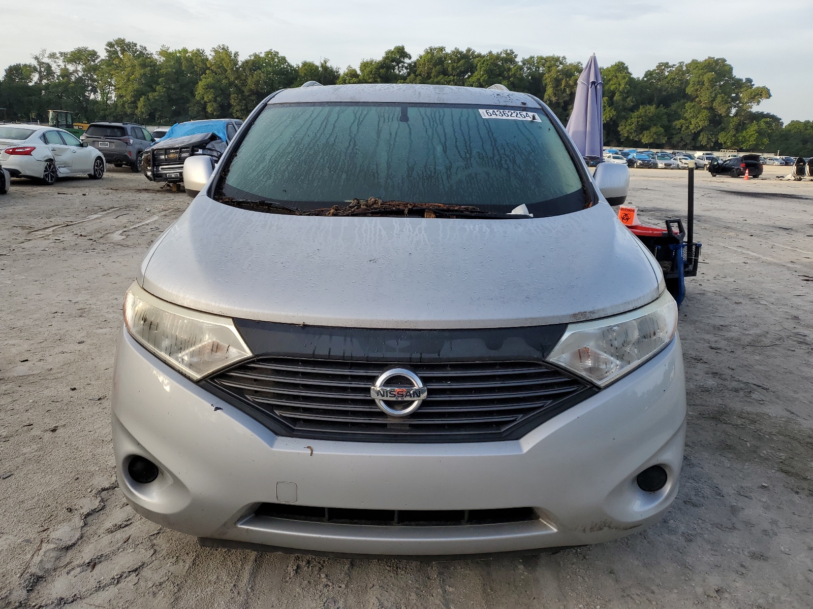 2014 Nissan Quest S vin: JN8AE2KP7E9102706