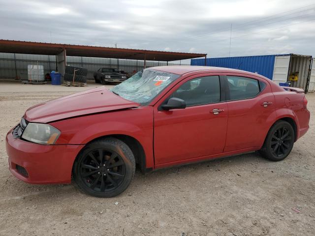  DODGE AVENGER 2014 Червоний