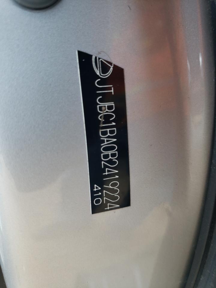 2011 Lexus Rx 450 VIN: JTJBC1BA0B2419224 Lot: 63423634