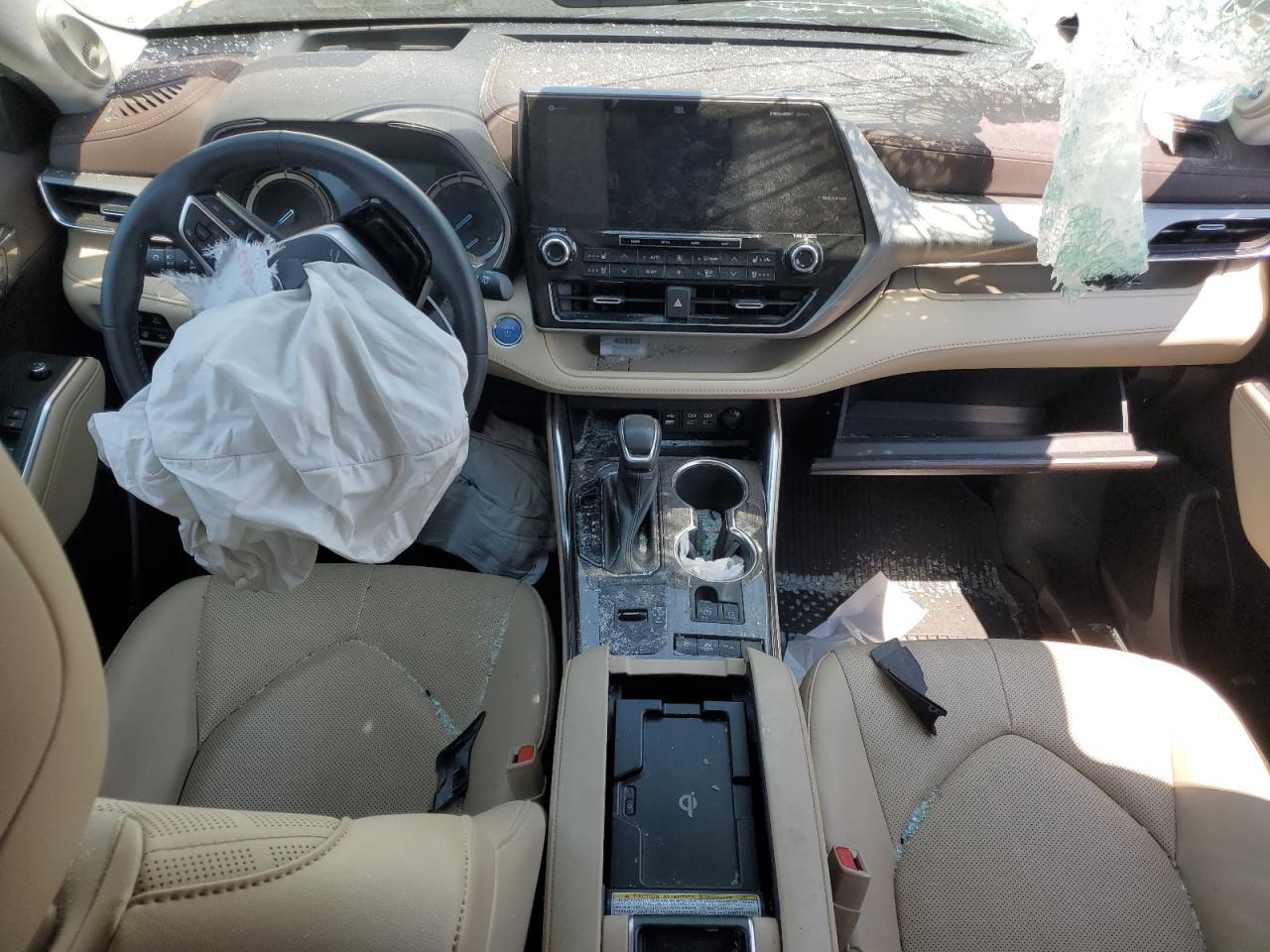 2022 Toyota Highlander Hybrid Platinum VIN: 5TDEBRCH3NS074295 Lot: 64634114