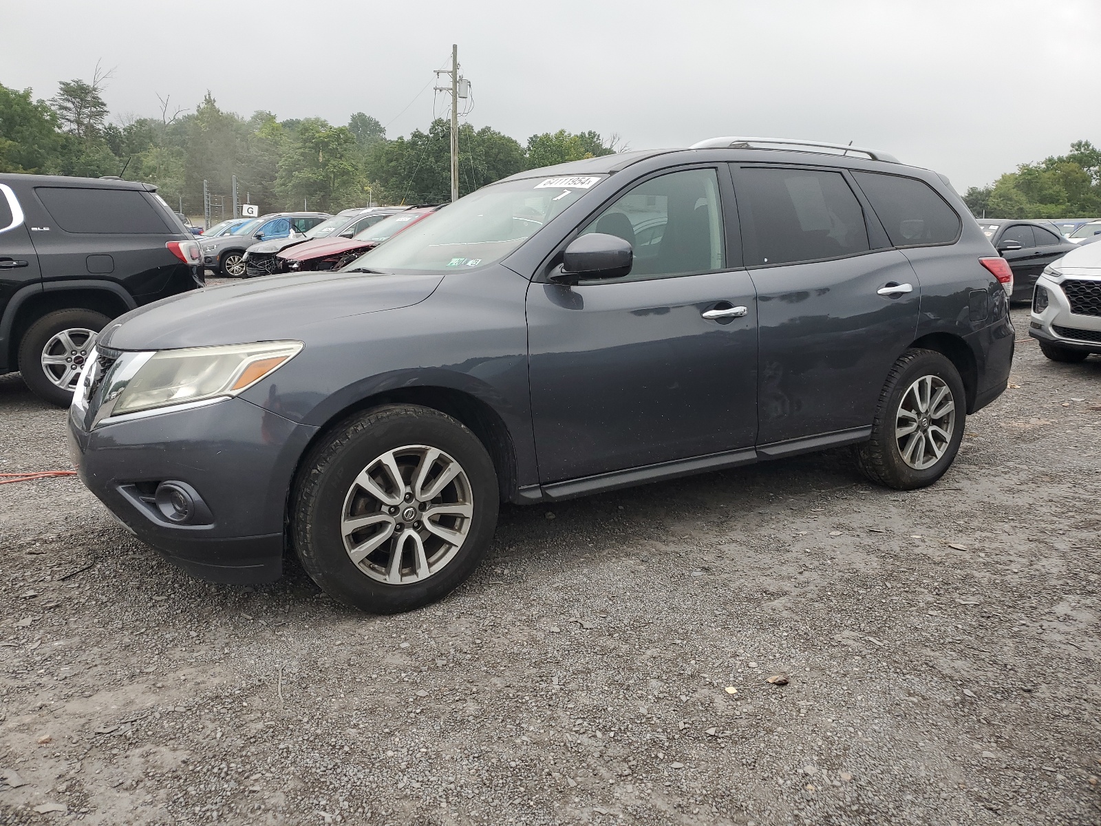 2013 Nissan Pathfinder S vin: 5N1AR2MM6DC632312