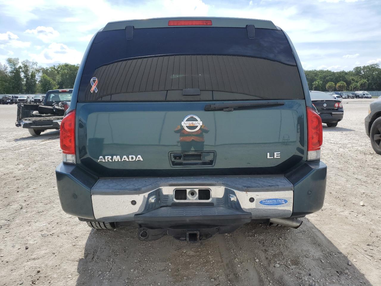 2005 Nissan Armada Se VIN: 5N1AA08B45N705252 Lot: 62971674