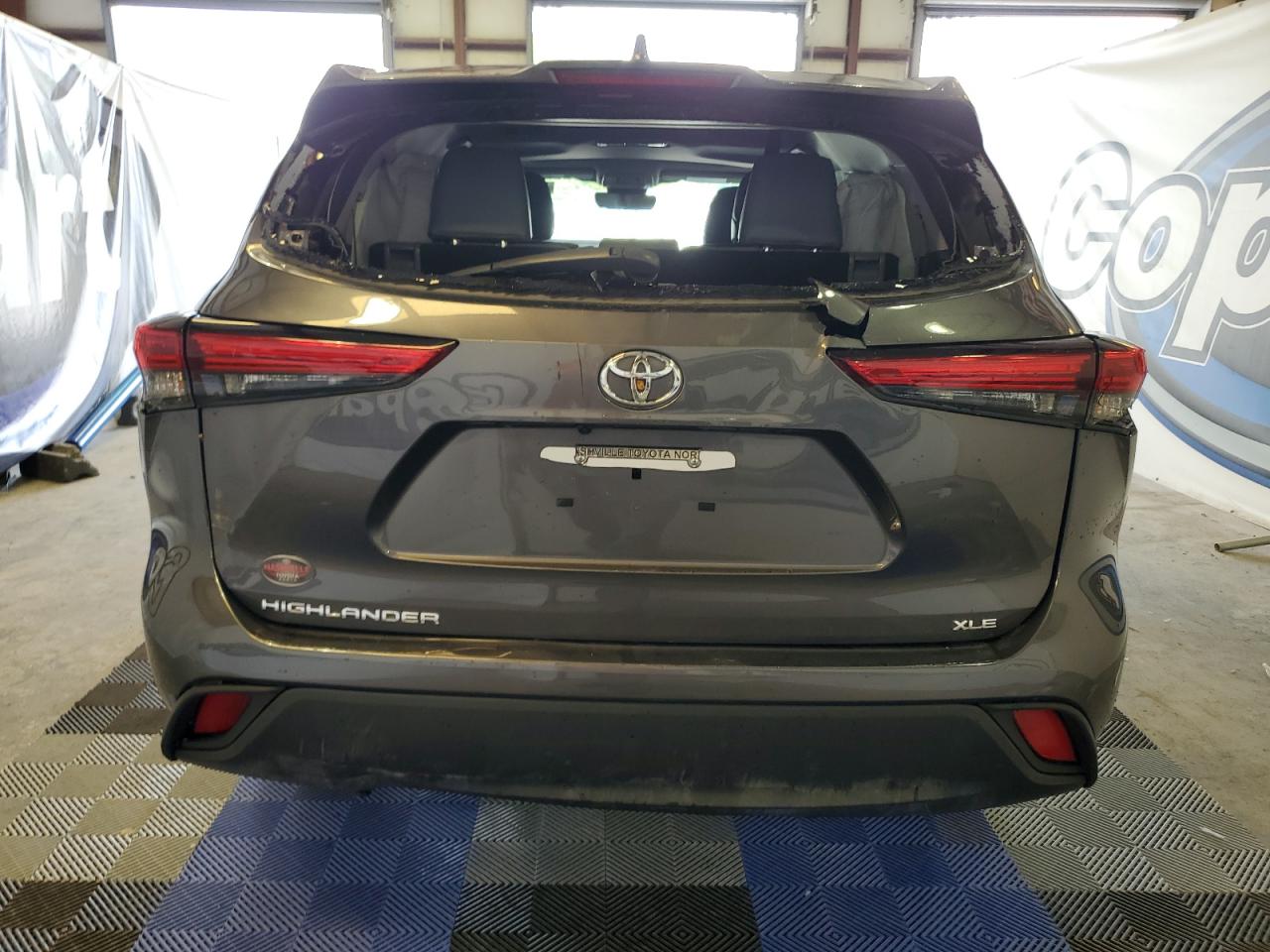 2022 Toyota Highlander Xle VIN: 5TDGZRAH6NS551339 Lot: 63110844