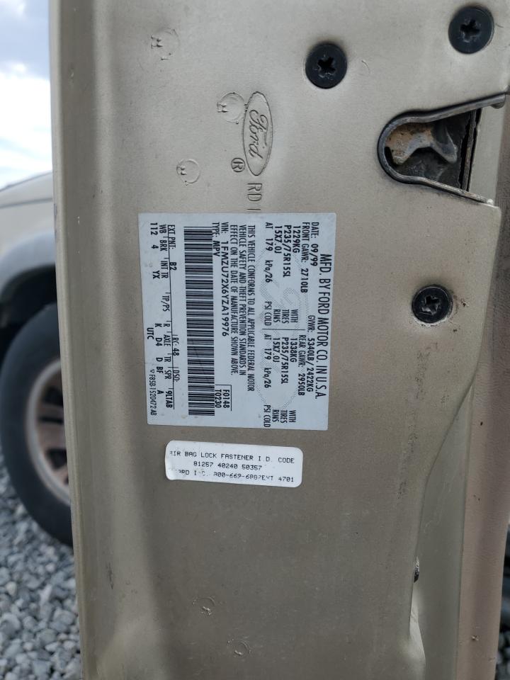 2000 Ford Explorer Xls VIN: 1FMZU72X6YZA19976 Lot: 62934574