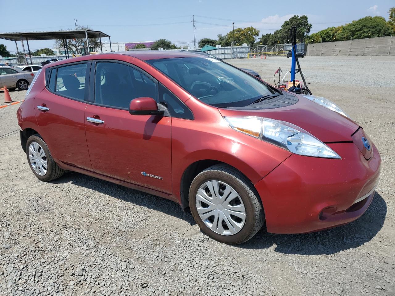2014 Nissan Leaf S VIN: 1N4AZ0CP7EC334783 Lot: 64119564