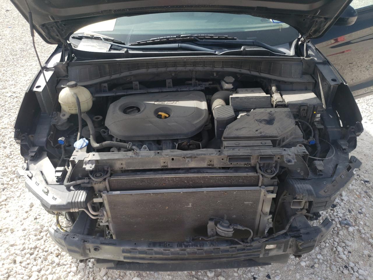 2017 Hyundai Tucson Se VIN: KM8J23A40HU383584 Lot: 64657354