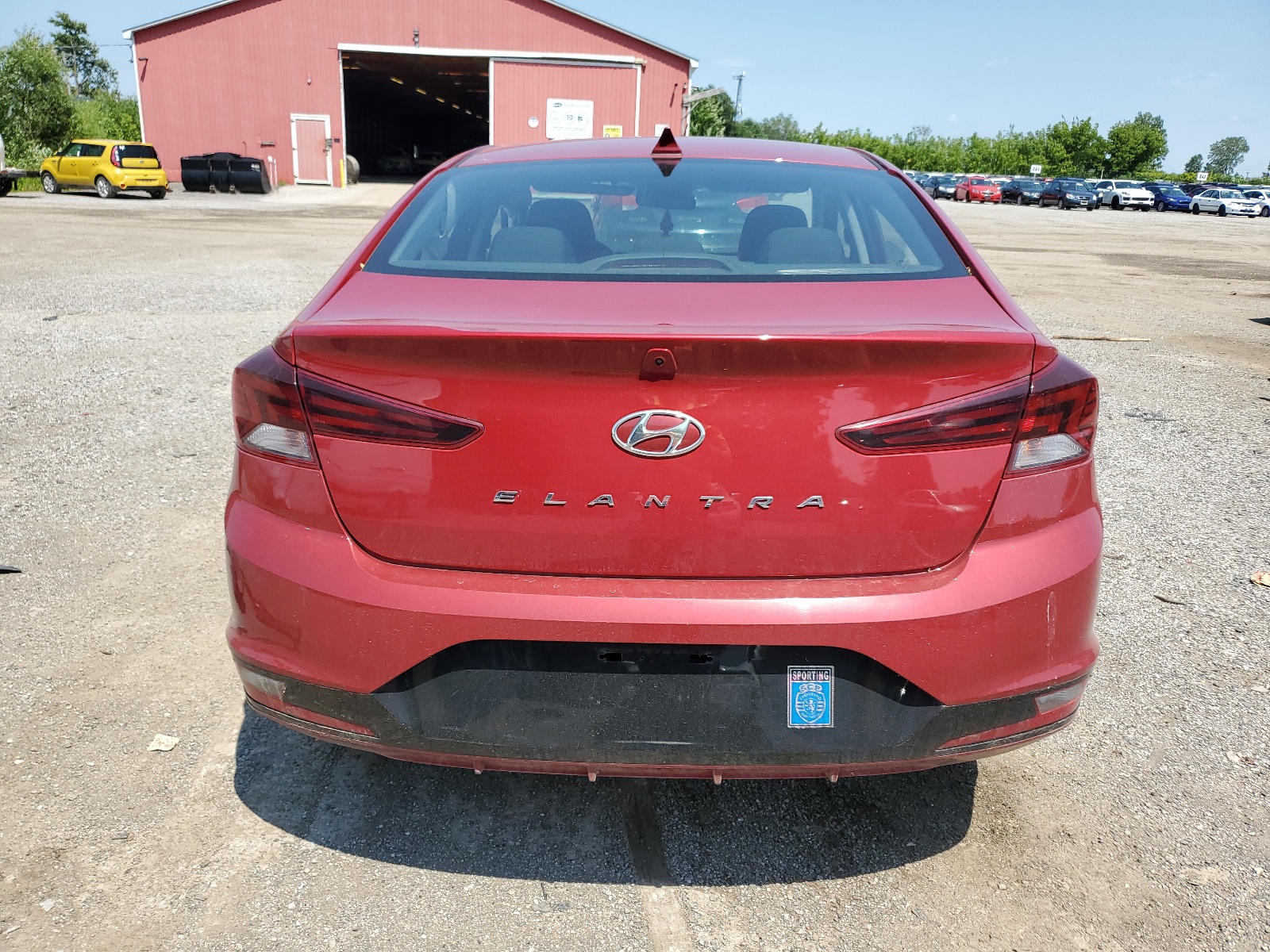 KMHD84LF8KU855604 2019 Hyundai Elantra Sel