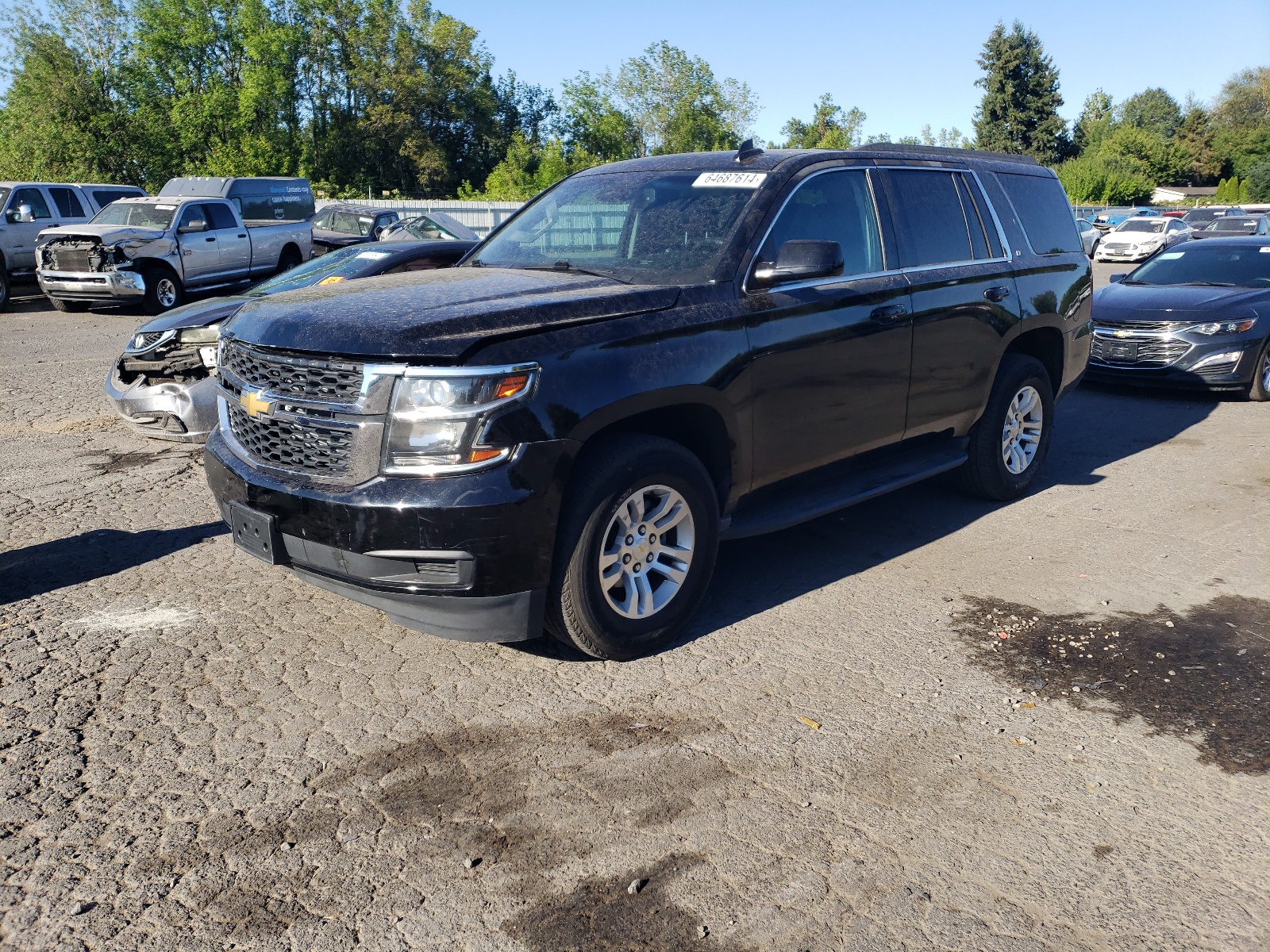 2015 Chevrolet Tahoe K1500 Lt vin: 1GNSKBKC8FR593477