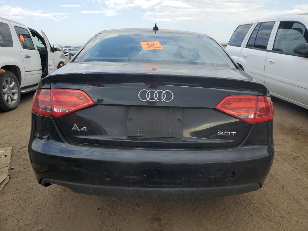 2011 Audi A4 Premium VIN: WAUAFAFL8BN056961 Lot: 63879704