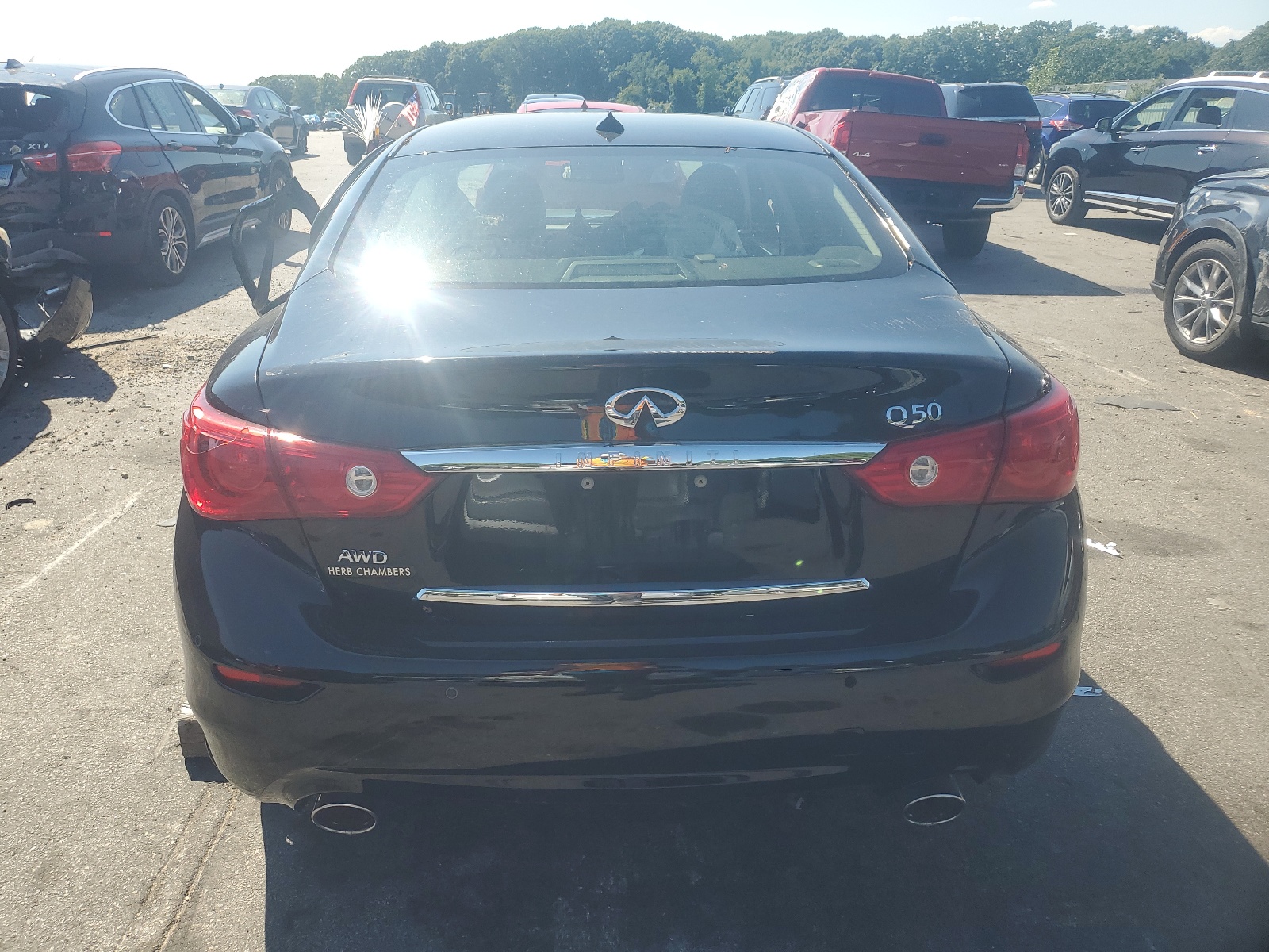 JN1BV7ARXEM703270 2014 Infiniti Q50 Base