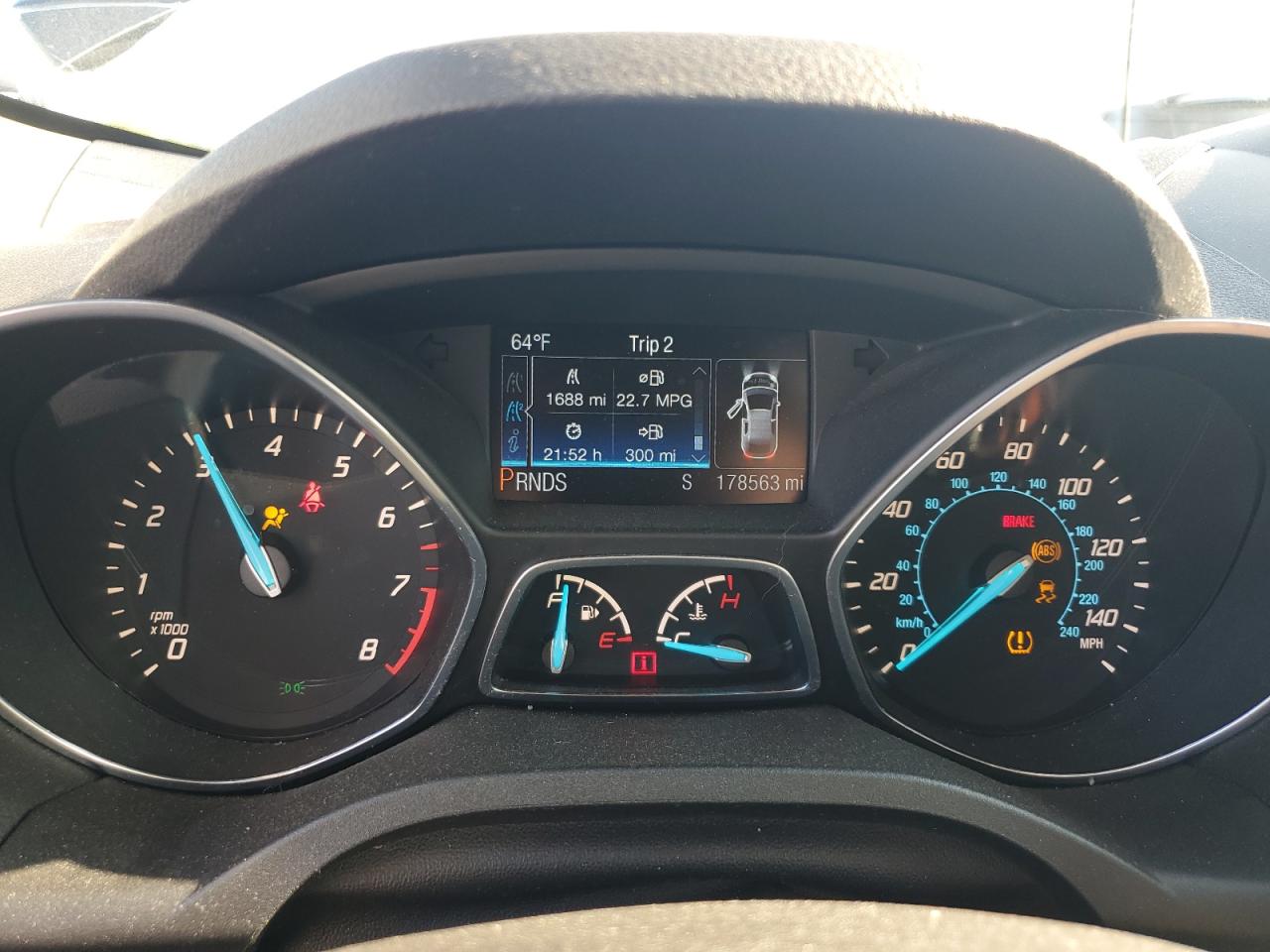 2014 Ford Escape Titanium VIN: 1FMCU9J93EUB66317 Lot: 64244264