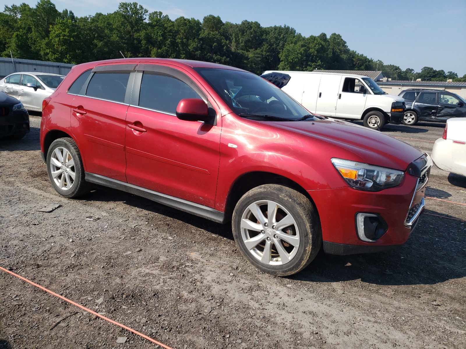 2015 Mitsubishi Outlander Sport Se vin: 4A4AR4AUXFE016973