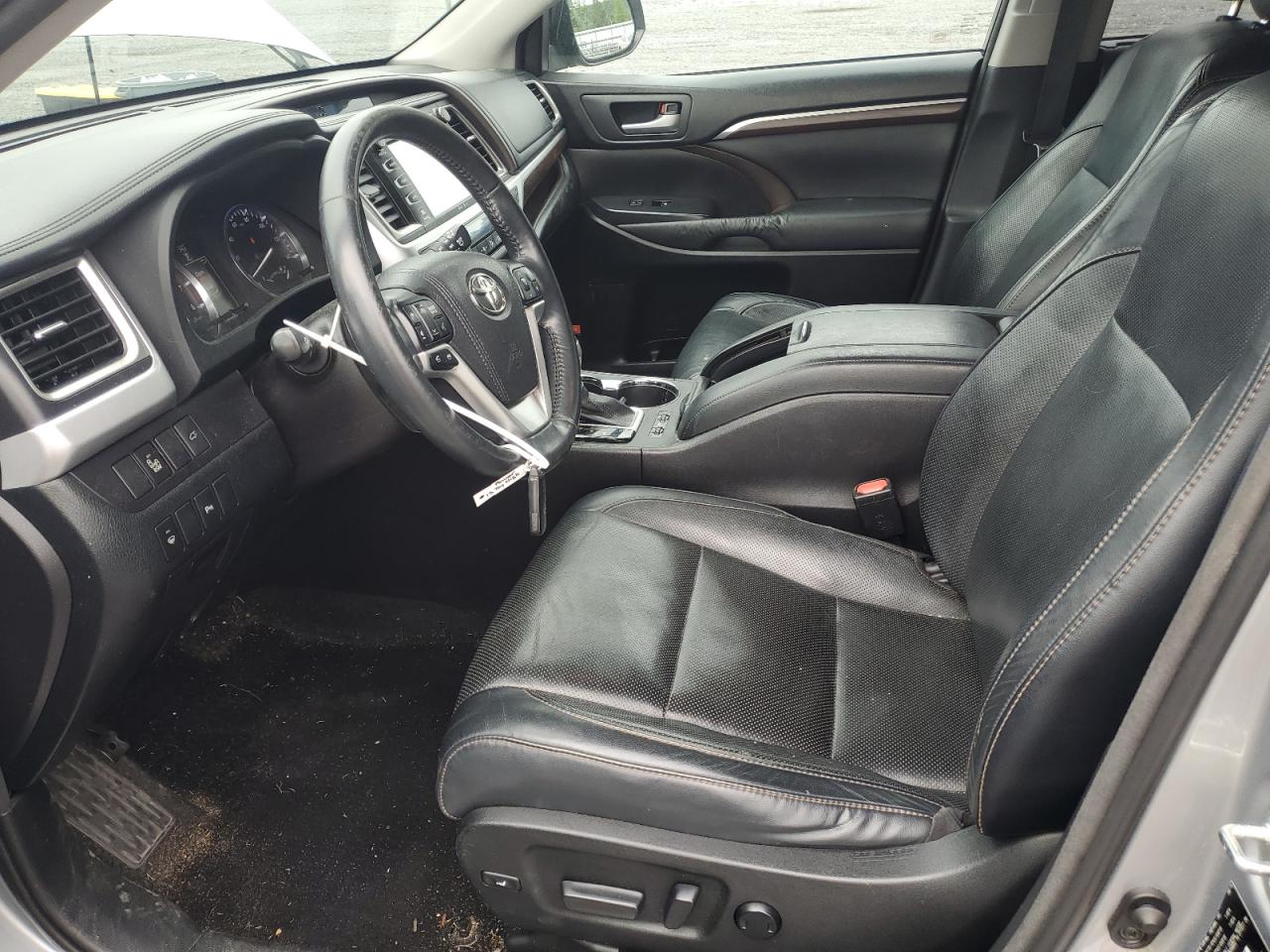 2015 Toyota Highlander Limited VIN: 5TDDKRFH9FS196197 Lot: 61895234