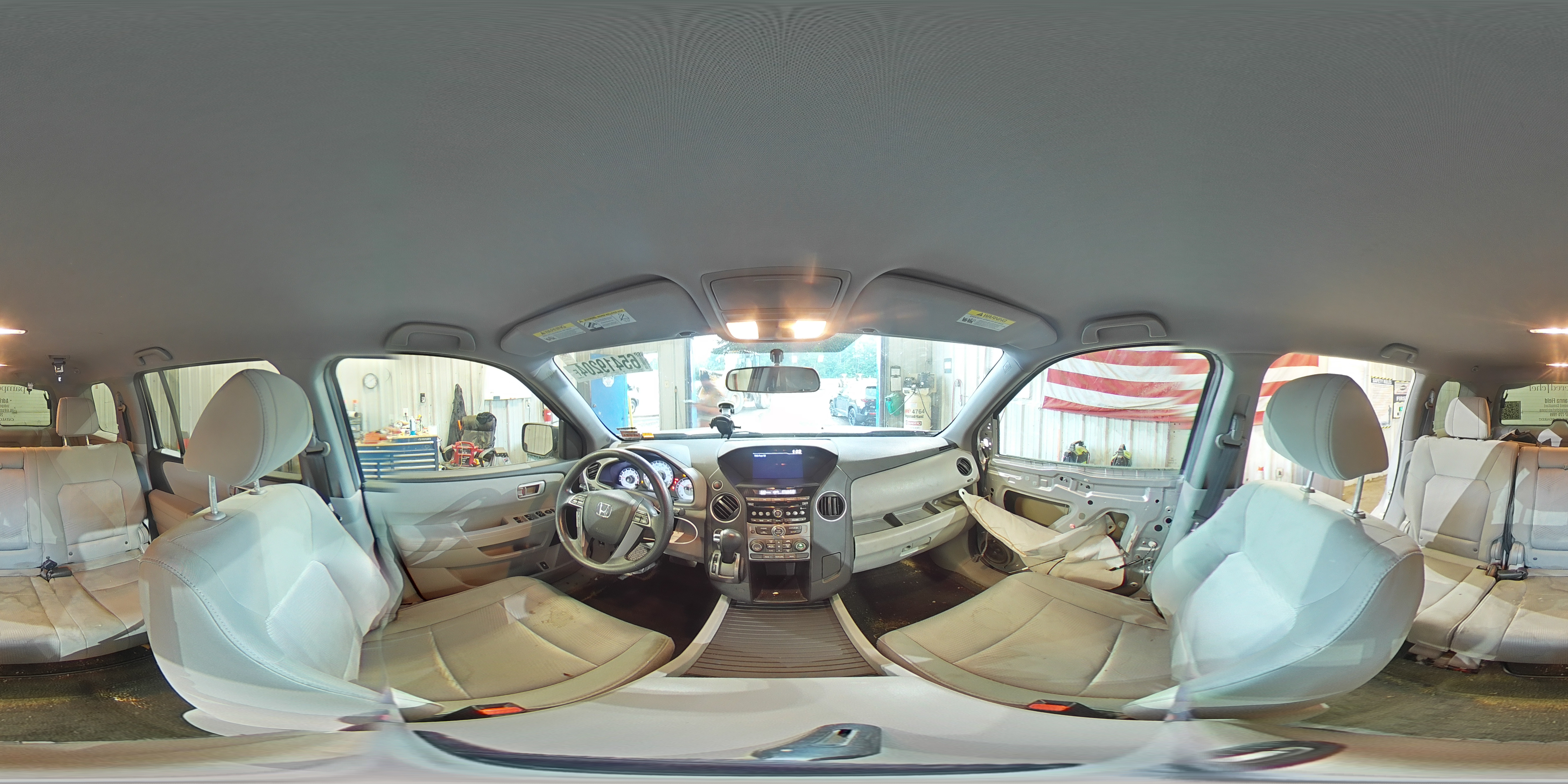 2013 Honda Pilot Lx VIN: 5FNYF4H20DB079823 Lot: 65419204