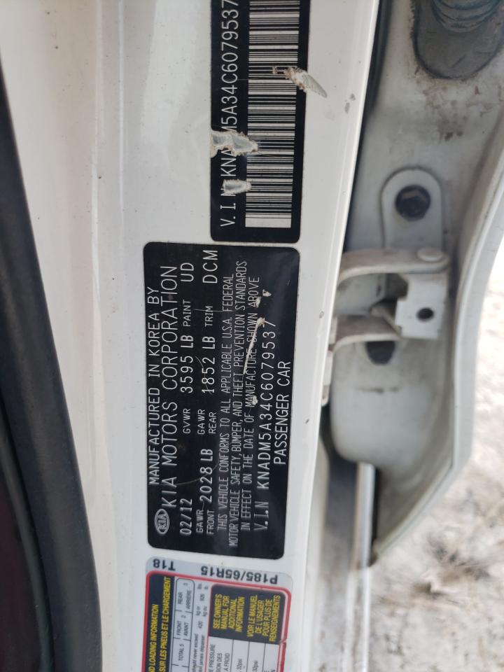 KNADM5A34C6079537 2012 Kia Rio Lx