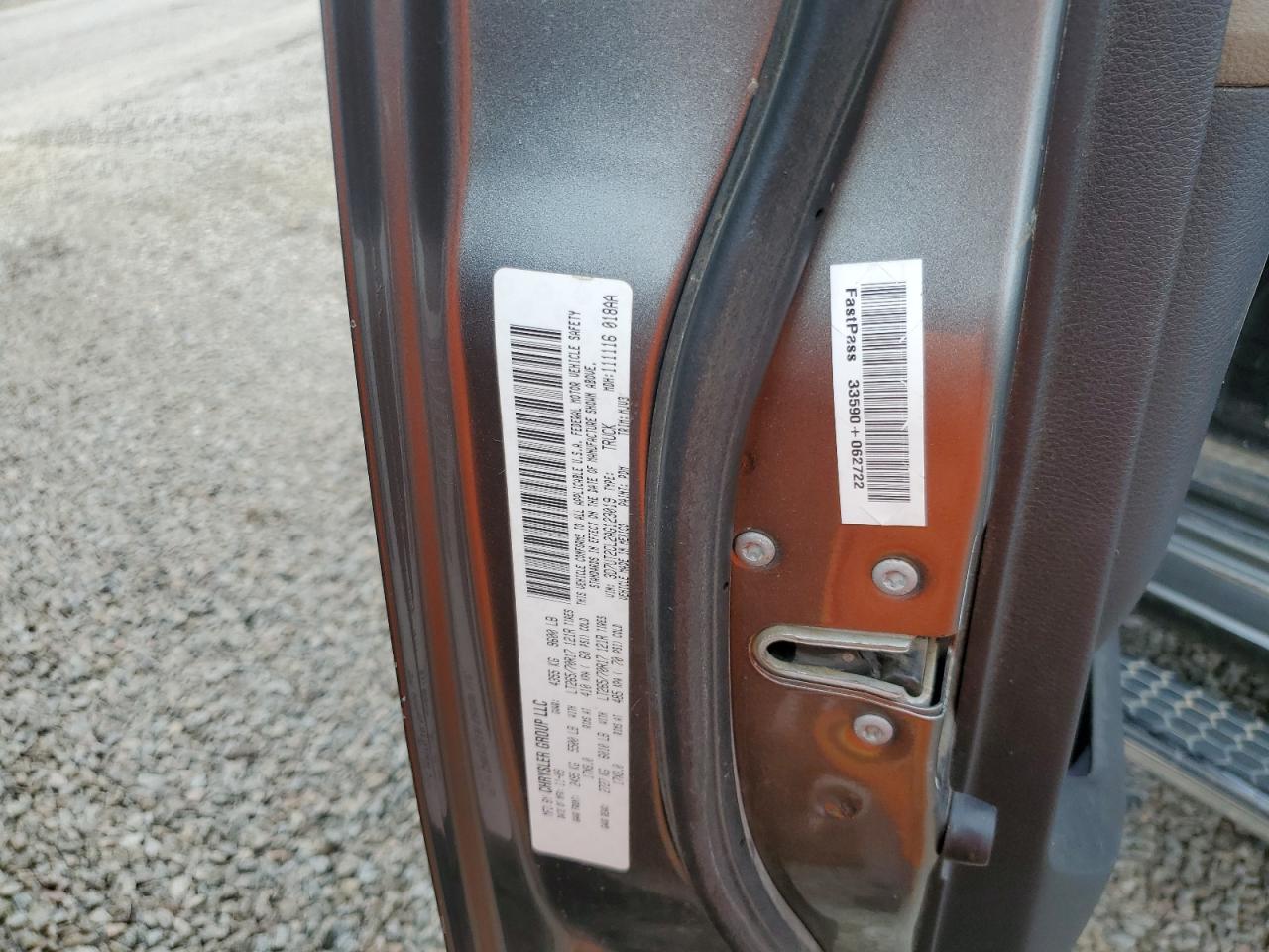 2010 Dodge Ram 2500 VIN: 3D7UT2CL2AG123019 Lot: 61284694