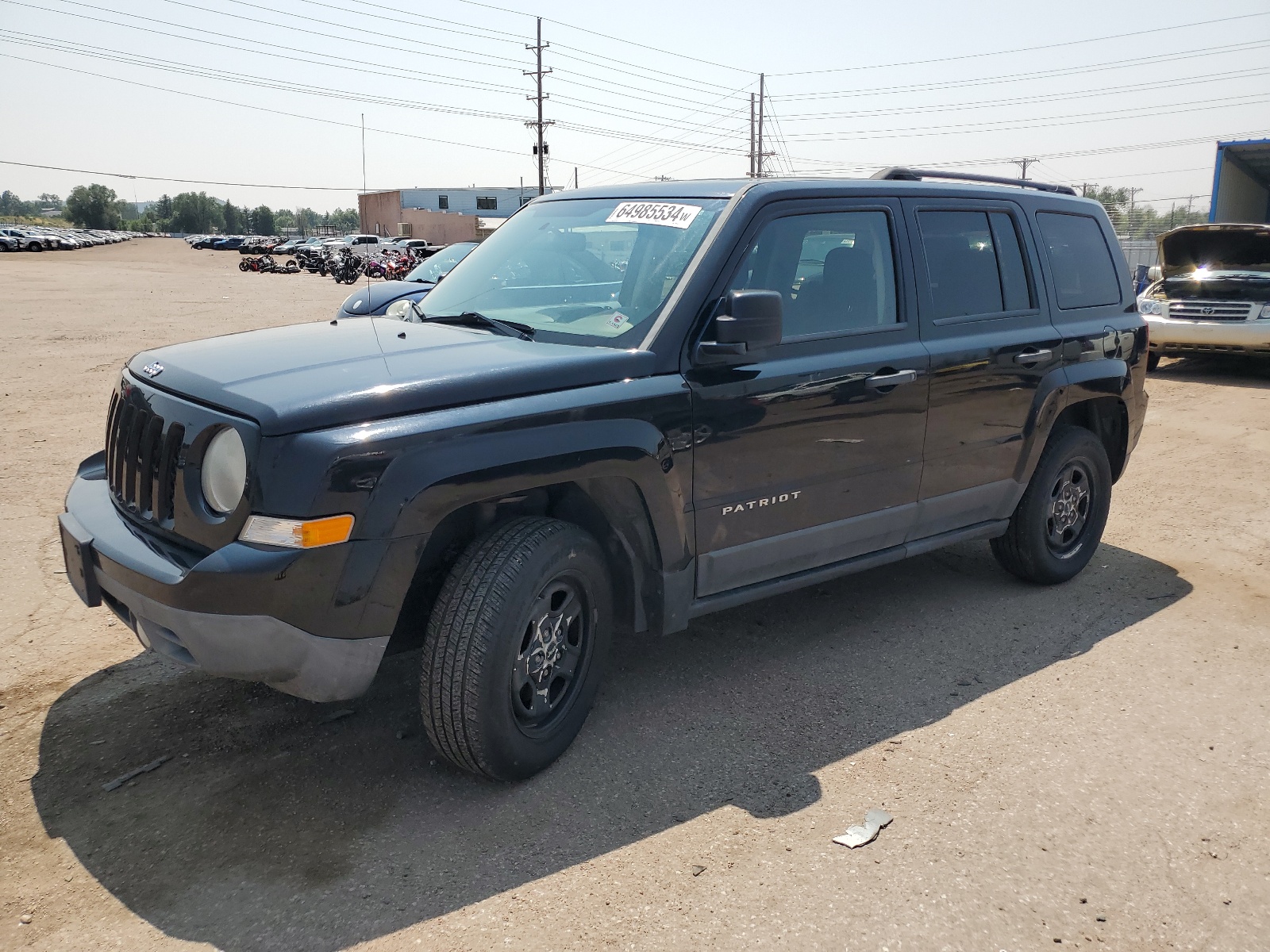 2013 Jeep Patriot Sport vin: 1C4NJRBB7DD204895