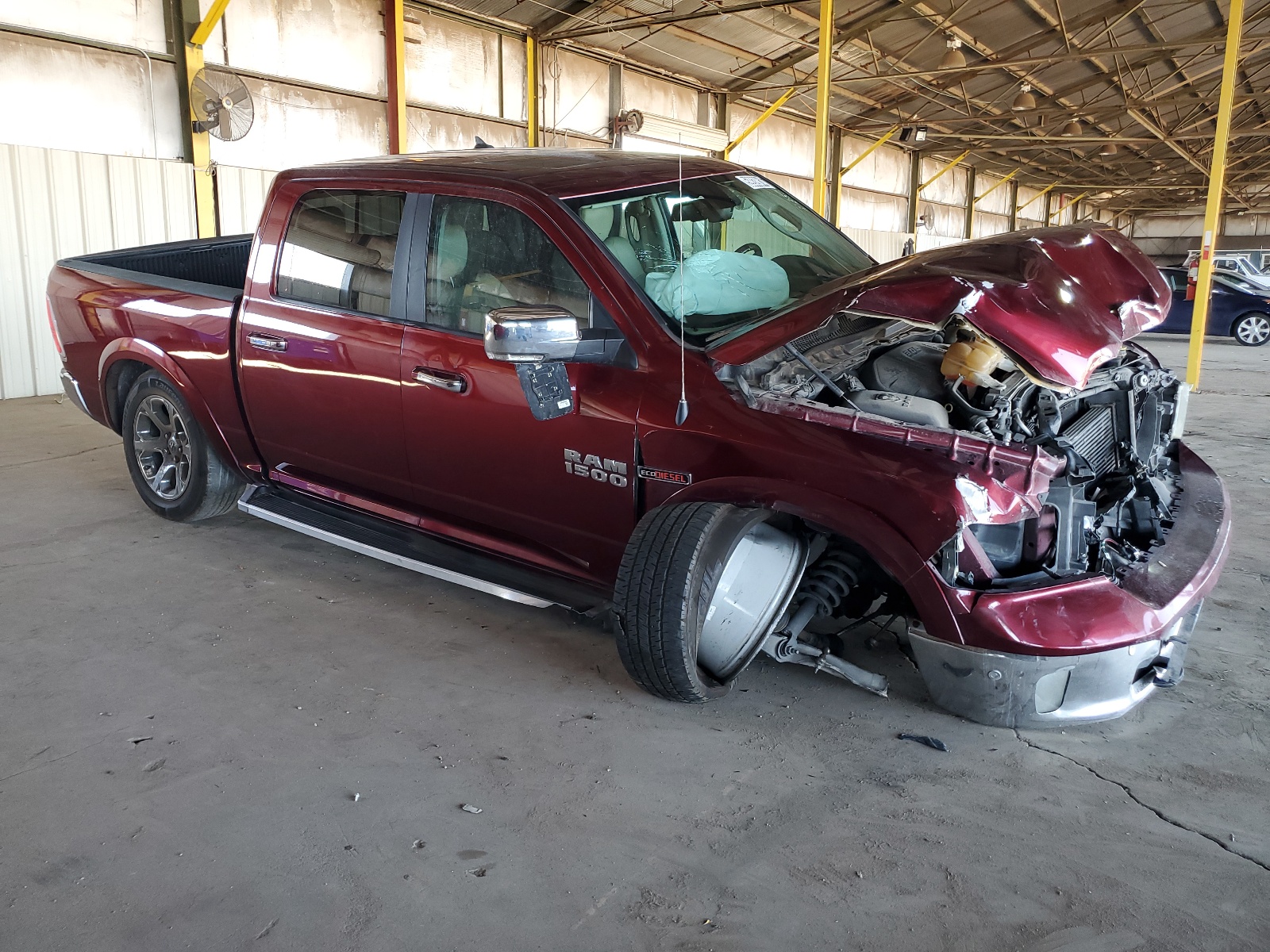 2018 Ram 1500 Laramie vin: 1C6RR7NM8JS259057