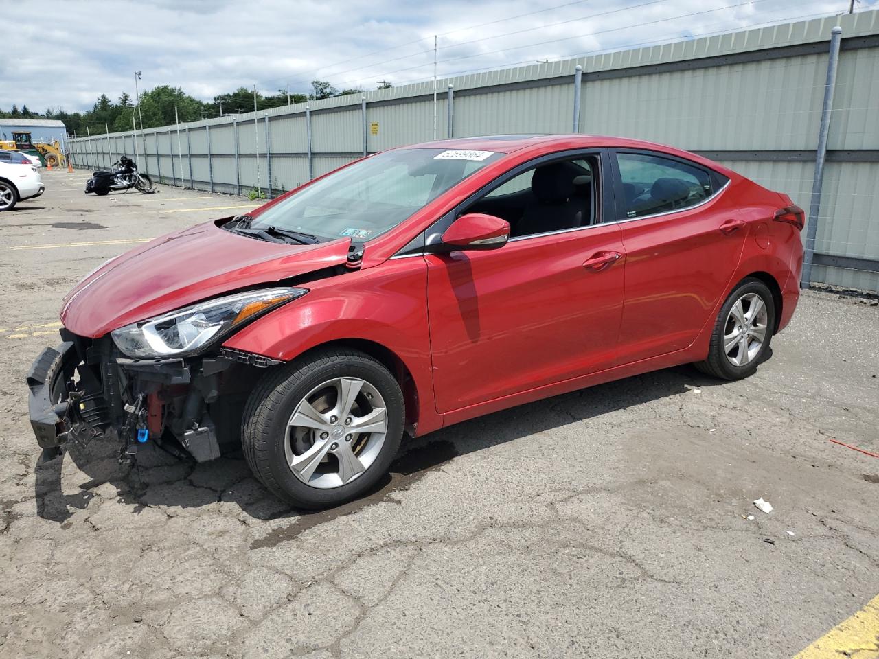 KMHDH4AE0GU599864 2016 HYUNDAI ELANTRA - Image 1