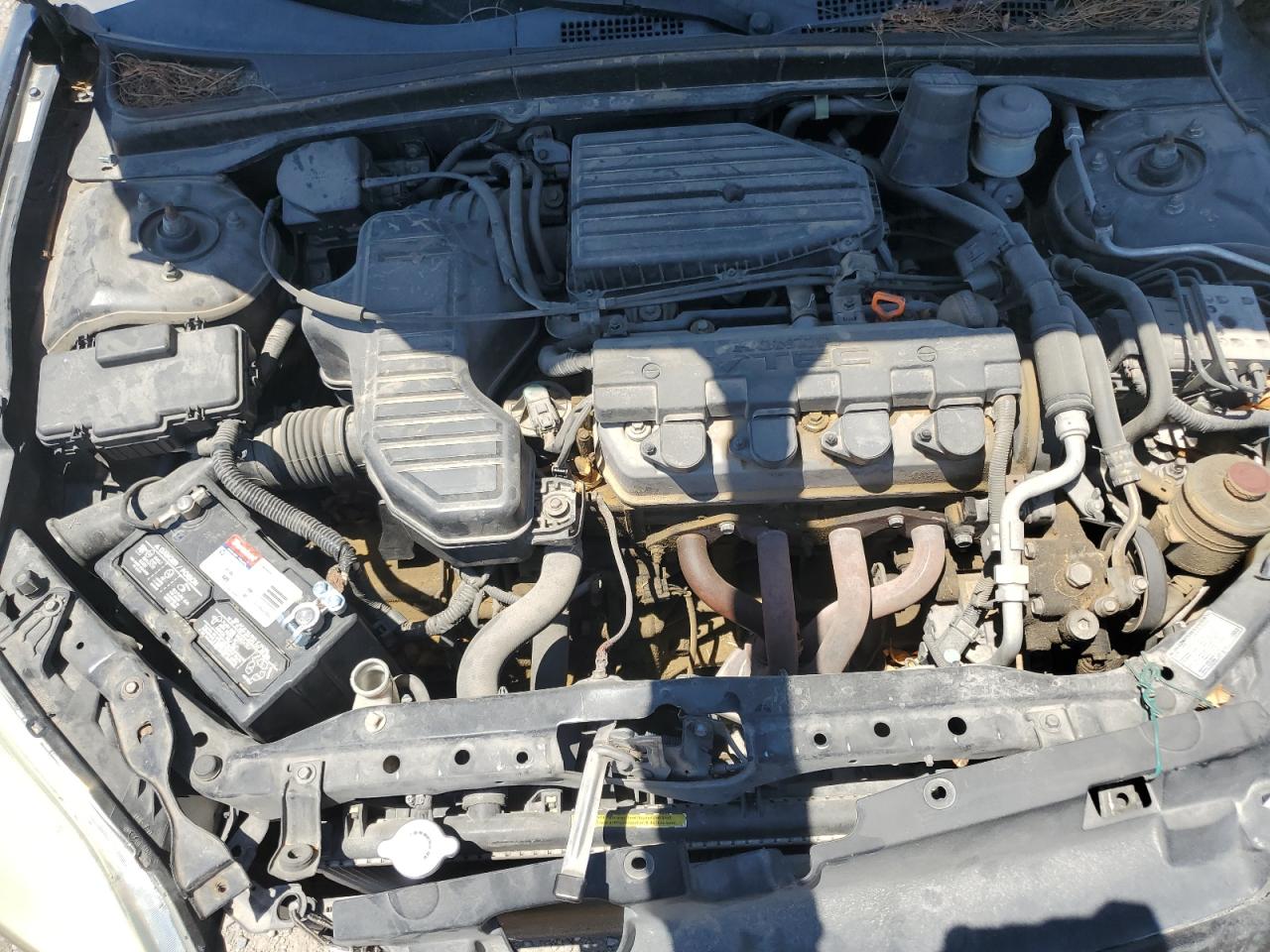 2004 Honda Civic Ex VIN: 2HGES26714H522381 Lot: 62130614