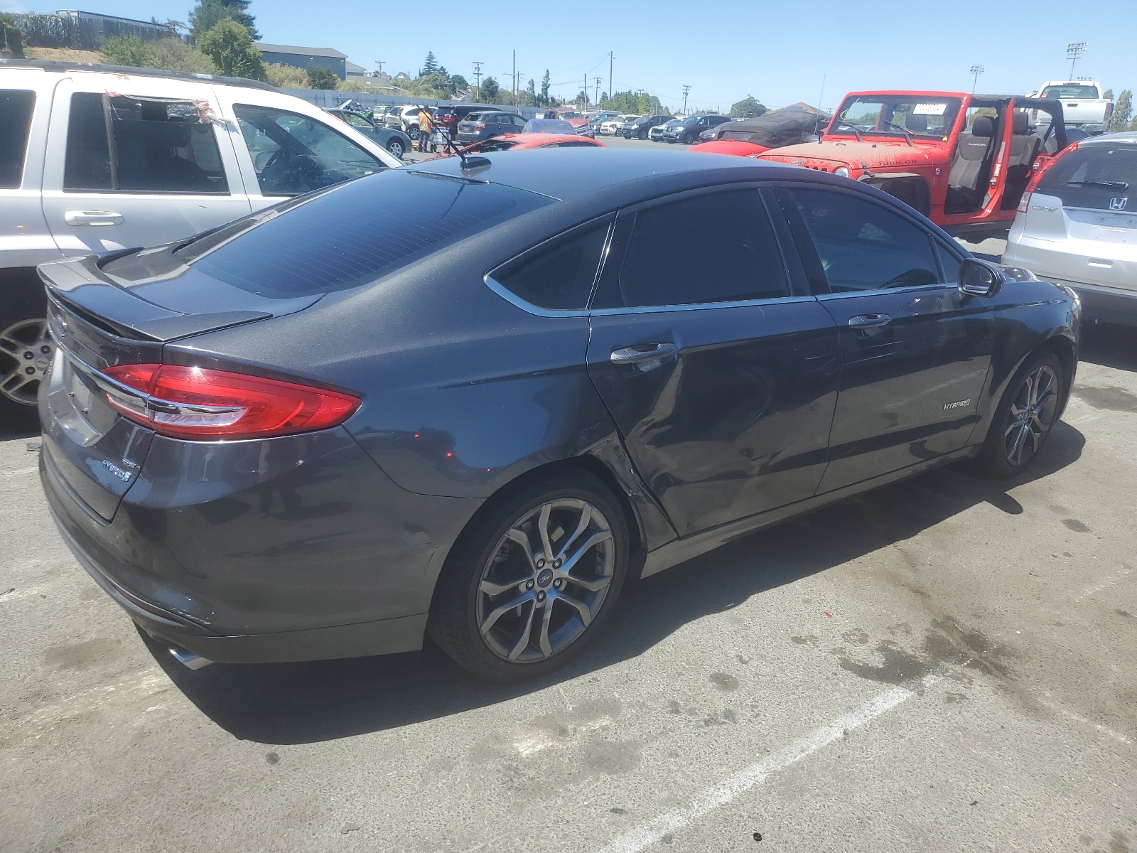 3FA6P0LU6HR234679 2017 Ford Fusion Se Hybrid