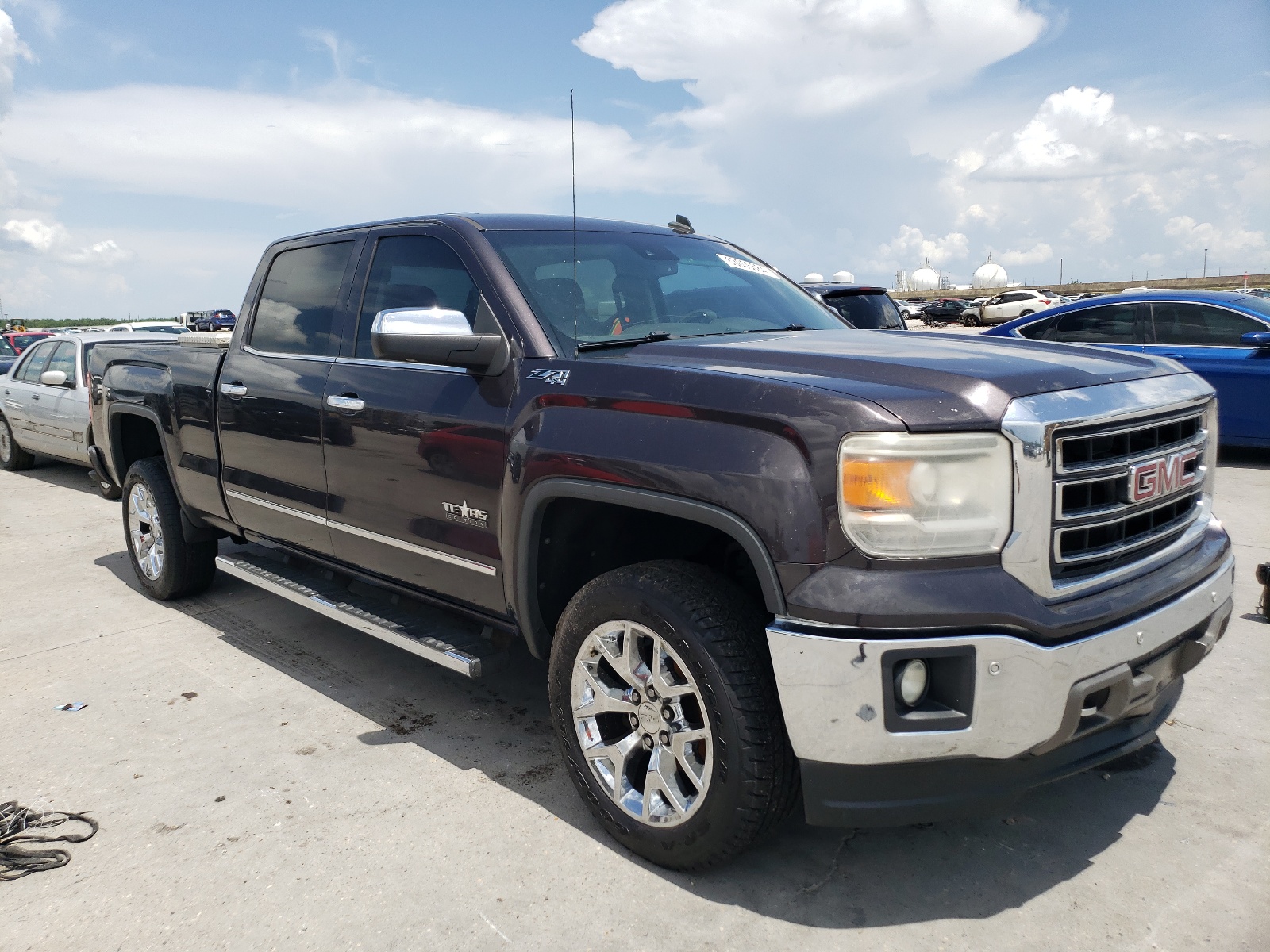 2014 GMC Sierra K1500 Slt vin: 3GTU2VEC0EG369391