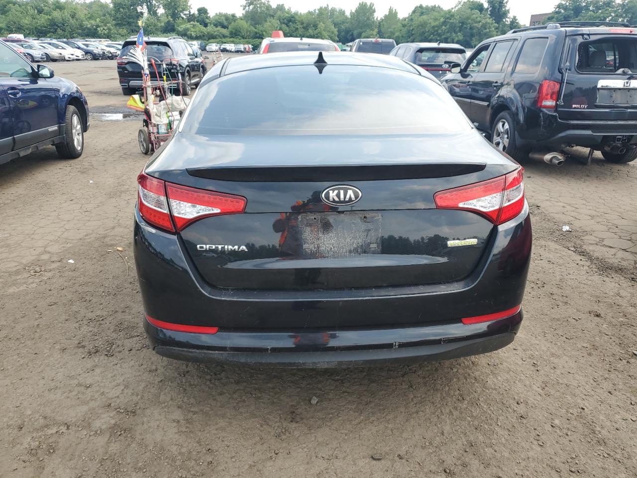 2013 Kia Optima Hybrid VIN: KNAGM4AD5D5048353 Lot: 64076344