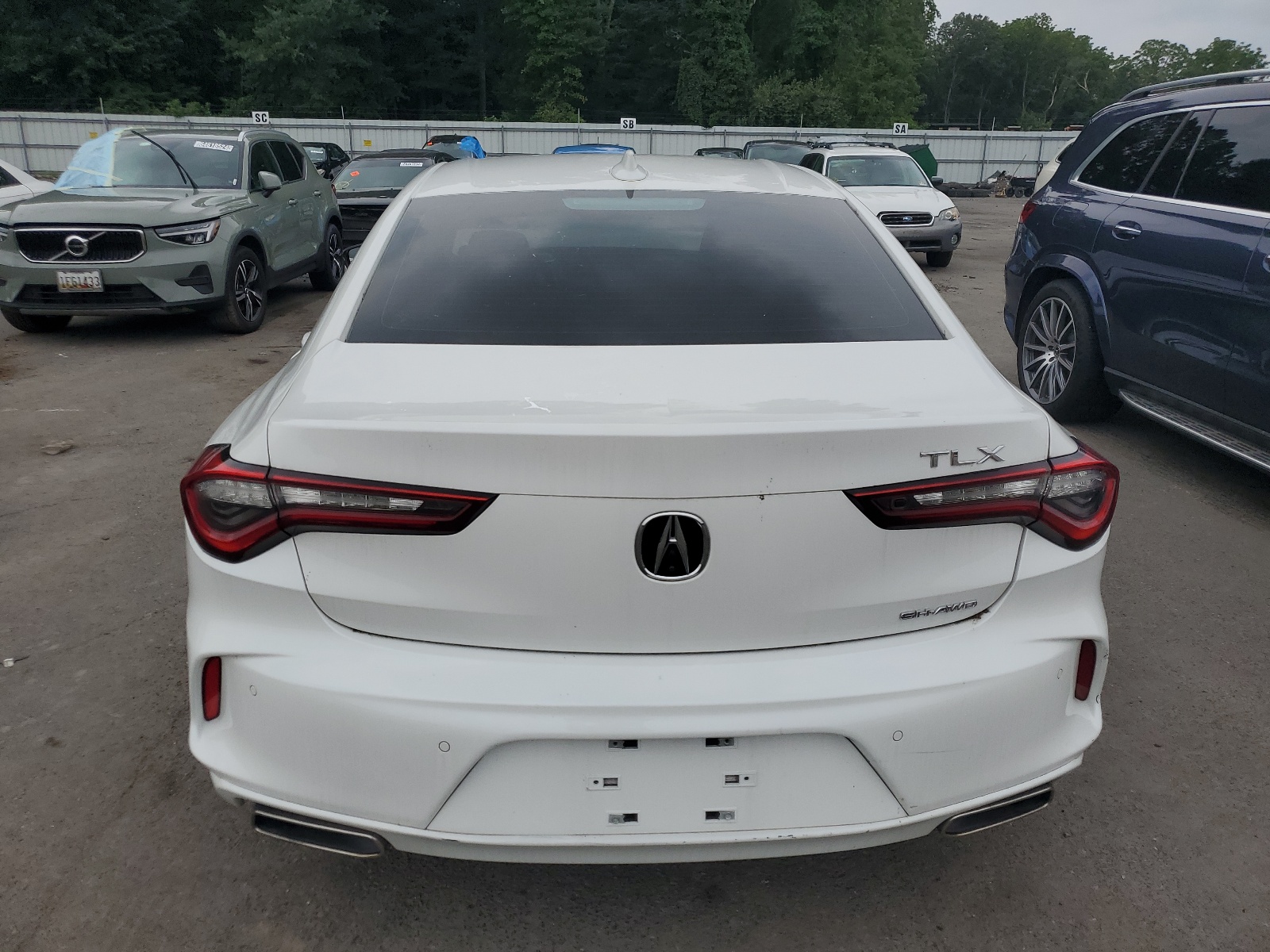 2021 Acura Tlx Advance vin: 19UUB6F68MA005006