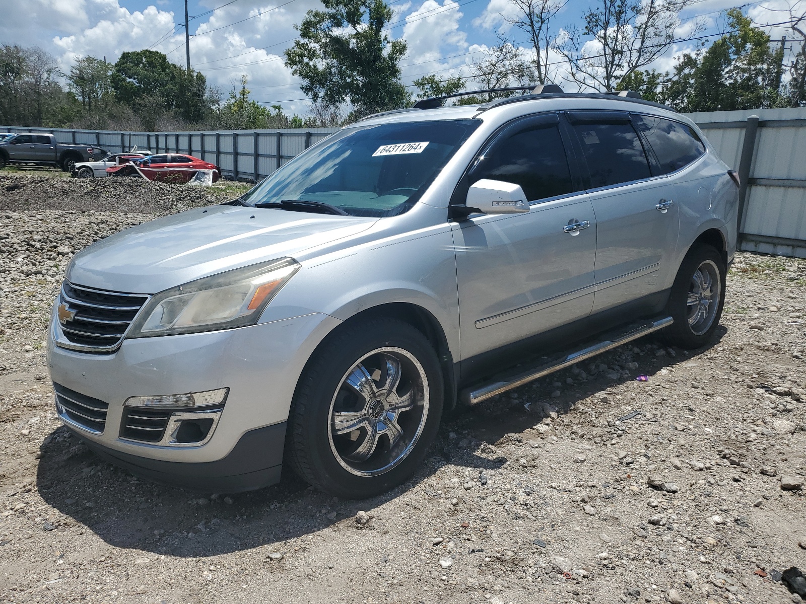 2014 Chevrolet Traverse Ltz vin: 1GNKRJKD3EJ183553