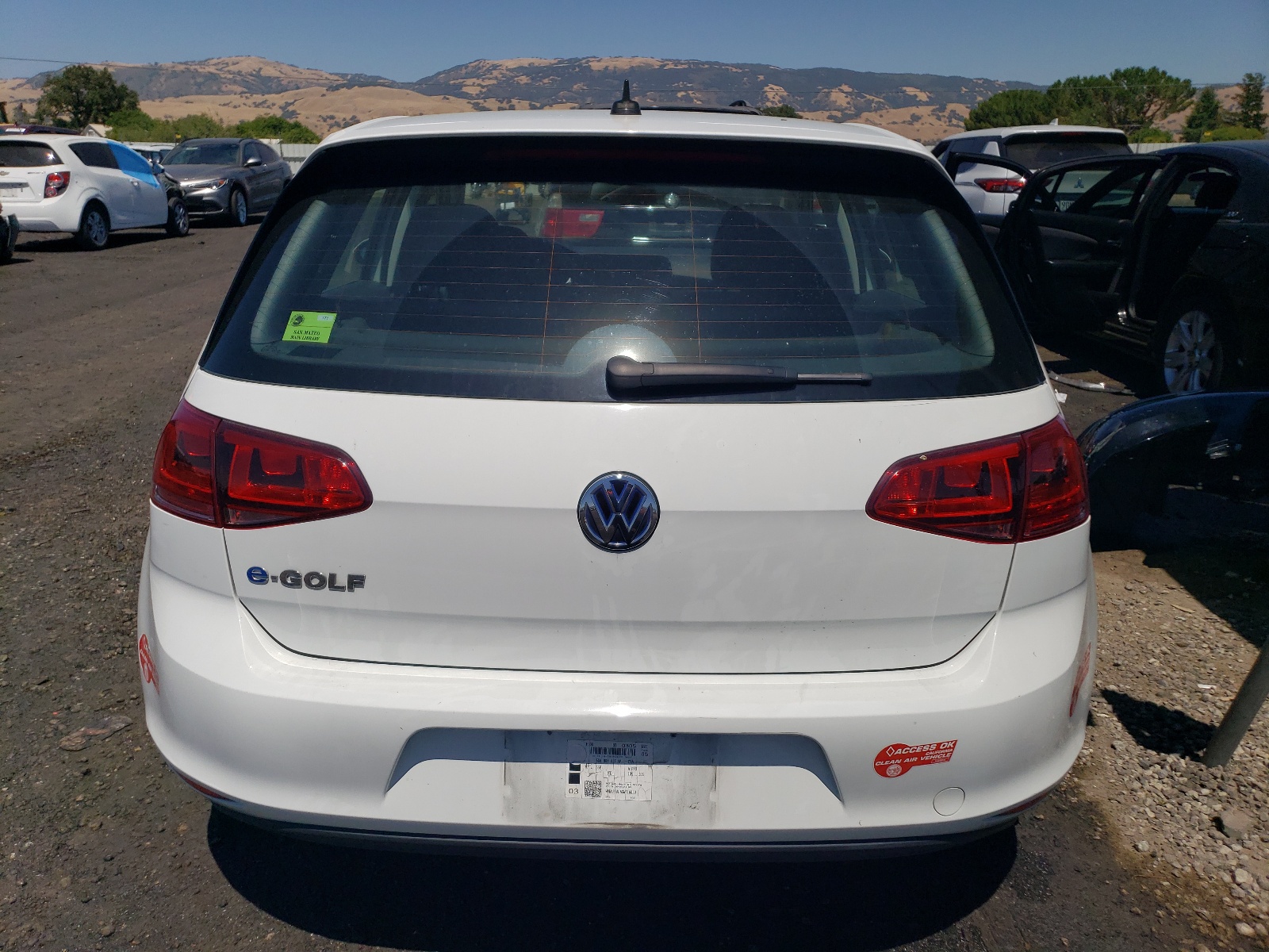 WVWKP7AU6GW916039 2016 Volkswagen E-Golf Se